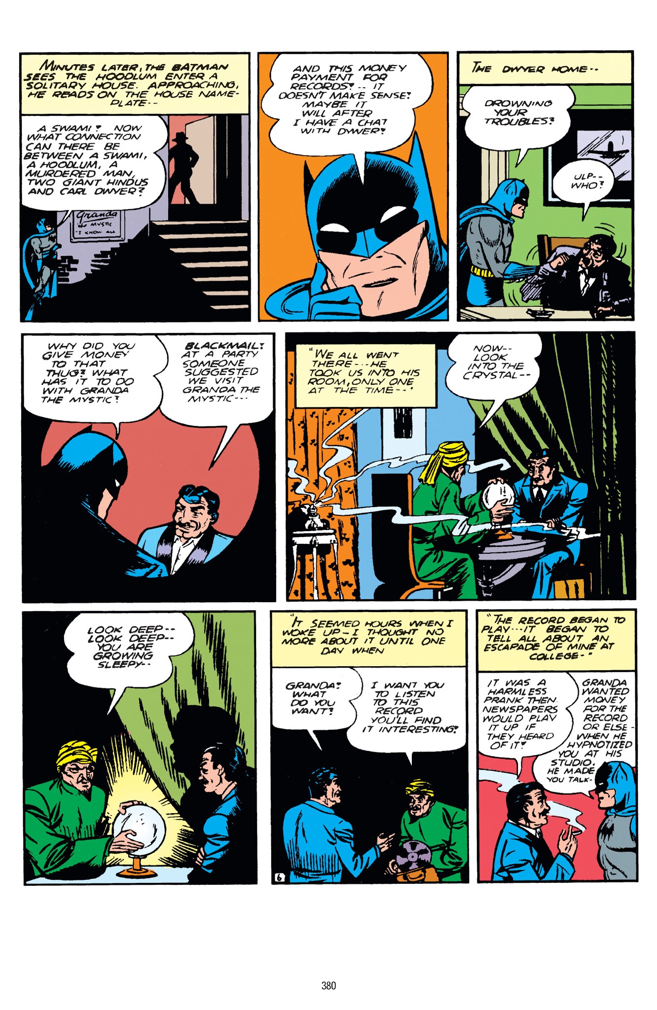 Read online Batman: The Golden Age Omnibus comic -  Issue # TPB 2 - 380