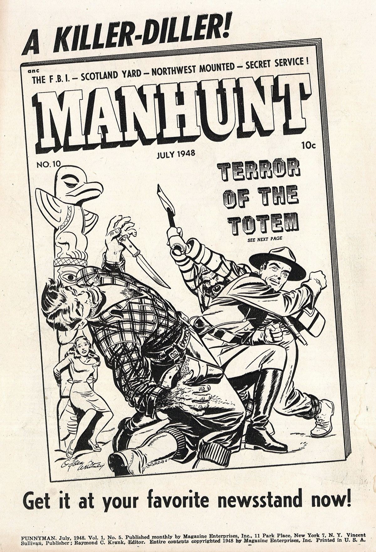 Read online Funnyman comic -  Issue #5 - 2