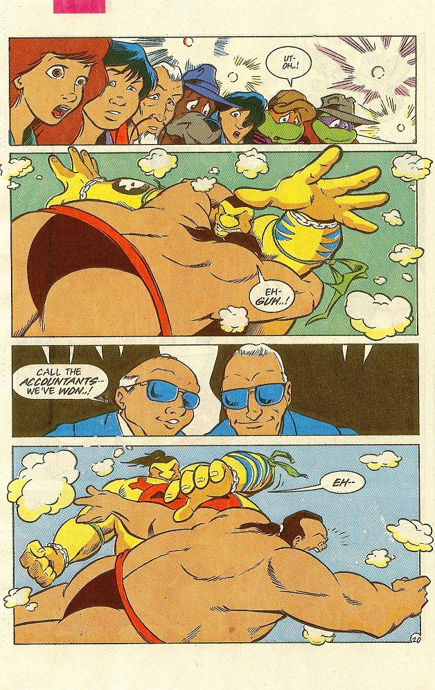 Read online Teenage Mutant Ninja Turtles Adventures (1989) comic -  Issue #32 - 21
