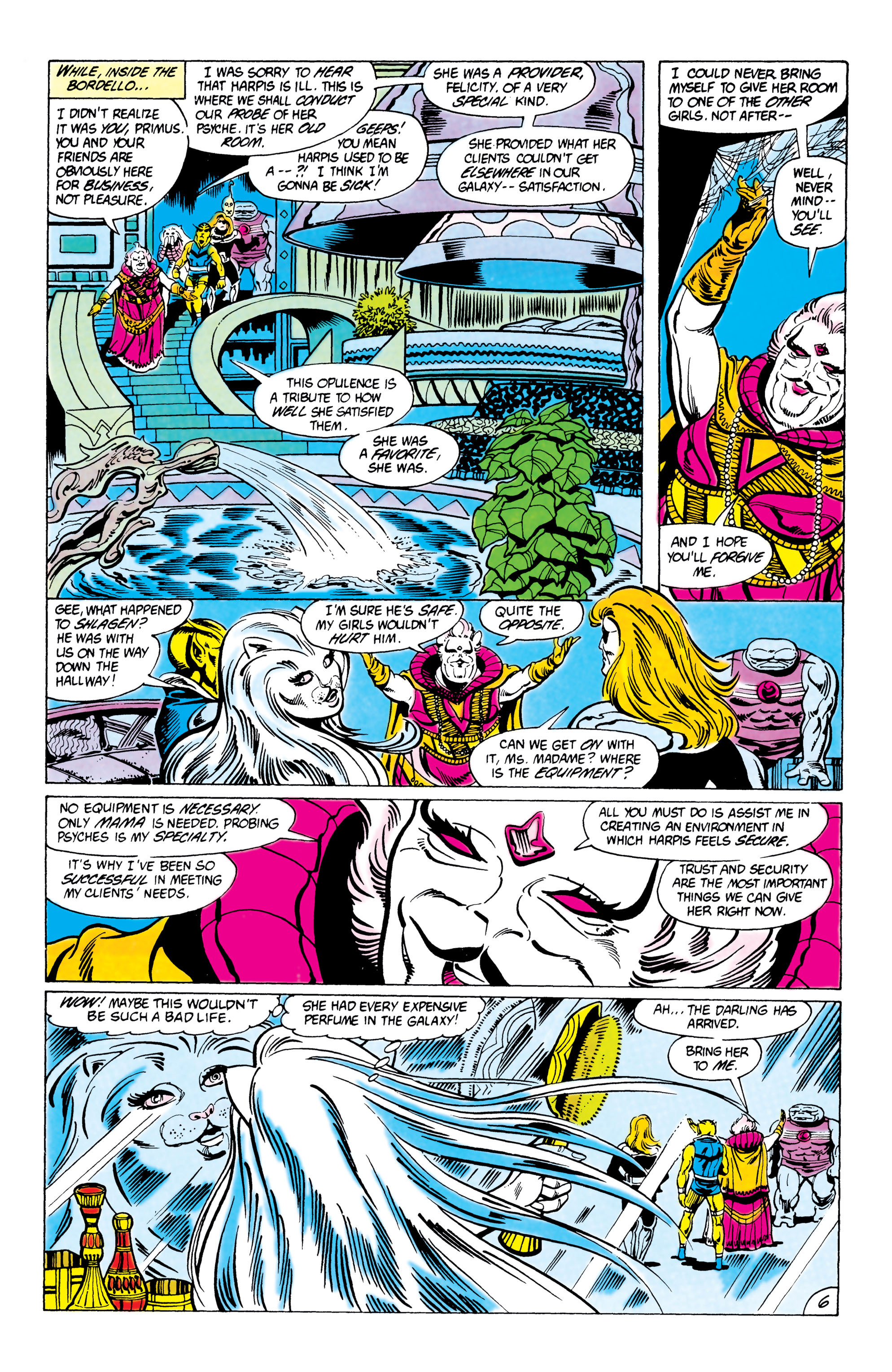 Read online The Omega Men (1983) comic -  Issue #11 - 7