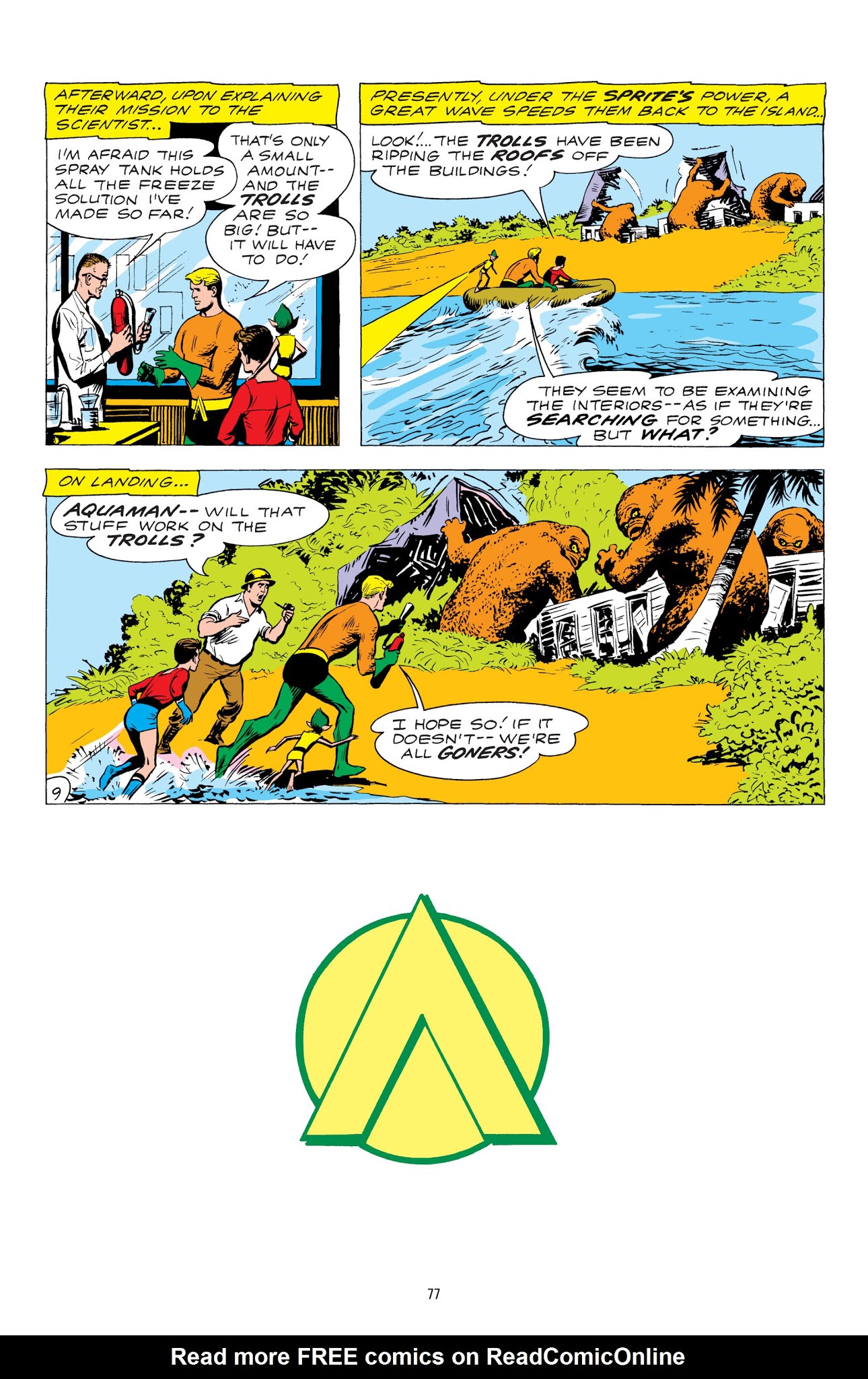 Read online Aquaman: A Celebration of 75 Years comic -  Issue # TPB (Part 1) - 79