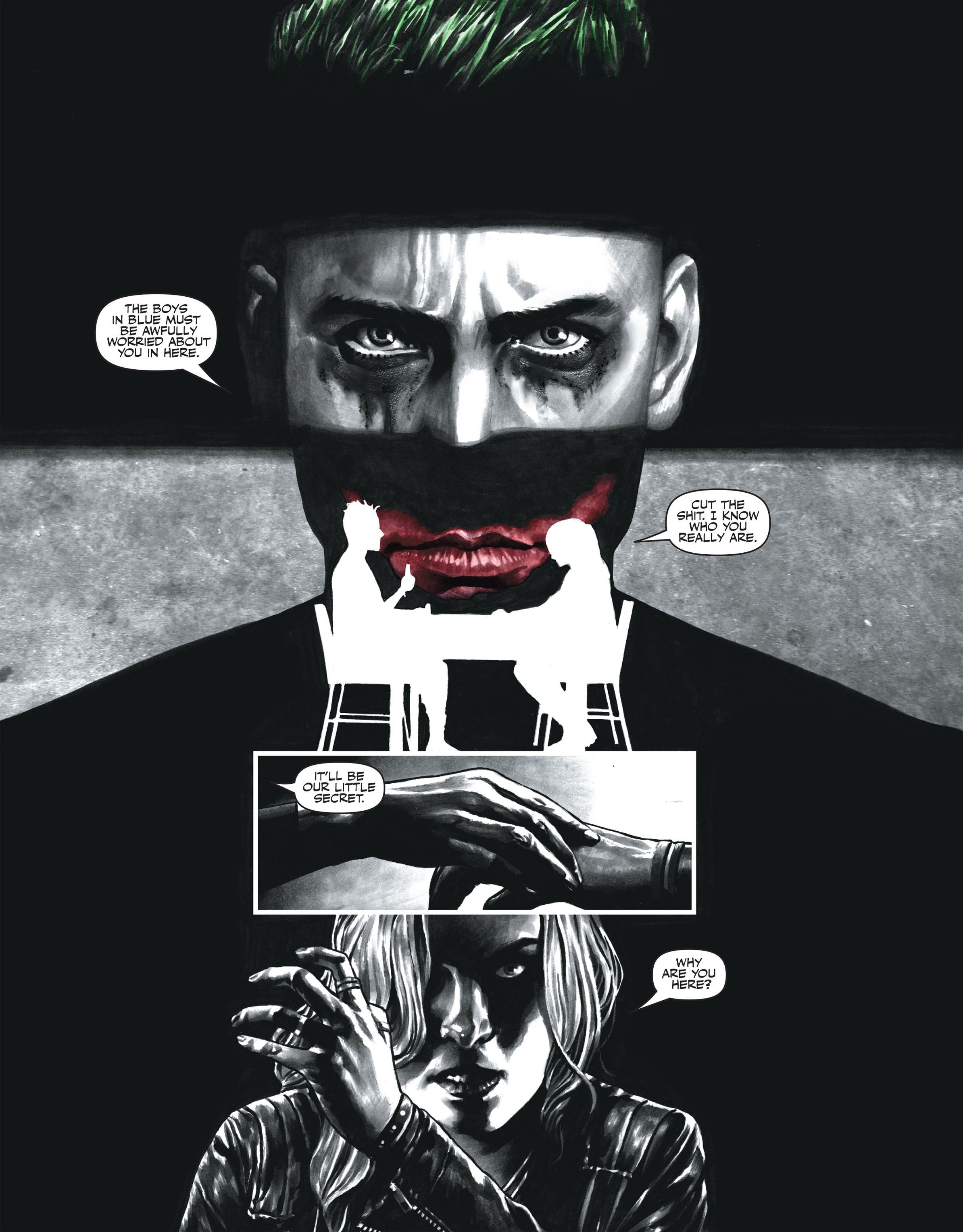 Read online Joker/Harley: Criminal Sanity comic -  Issue #7 - 4
