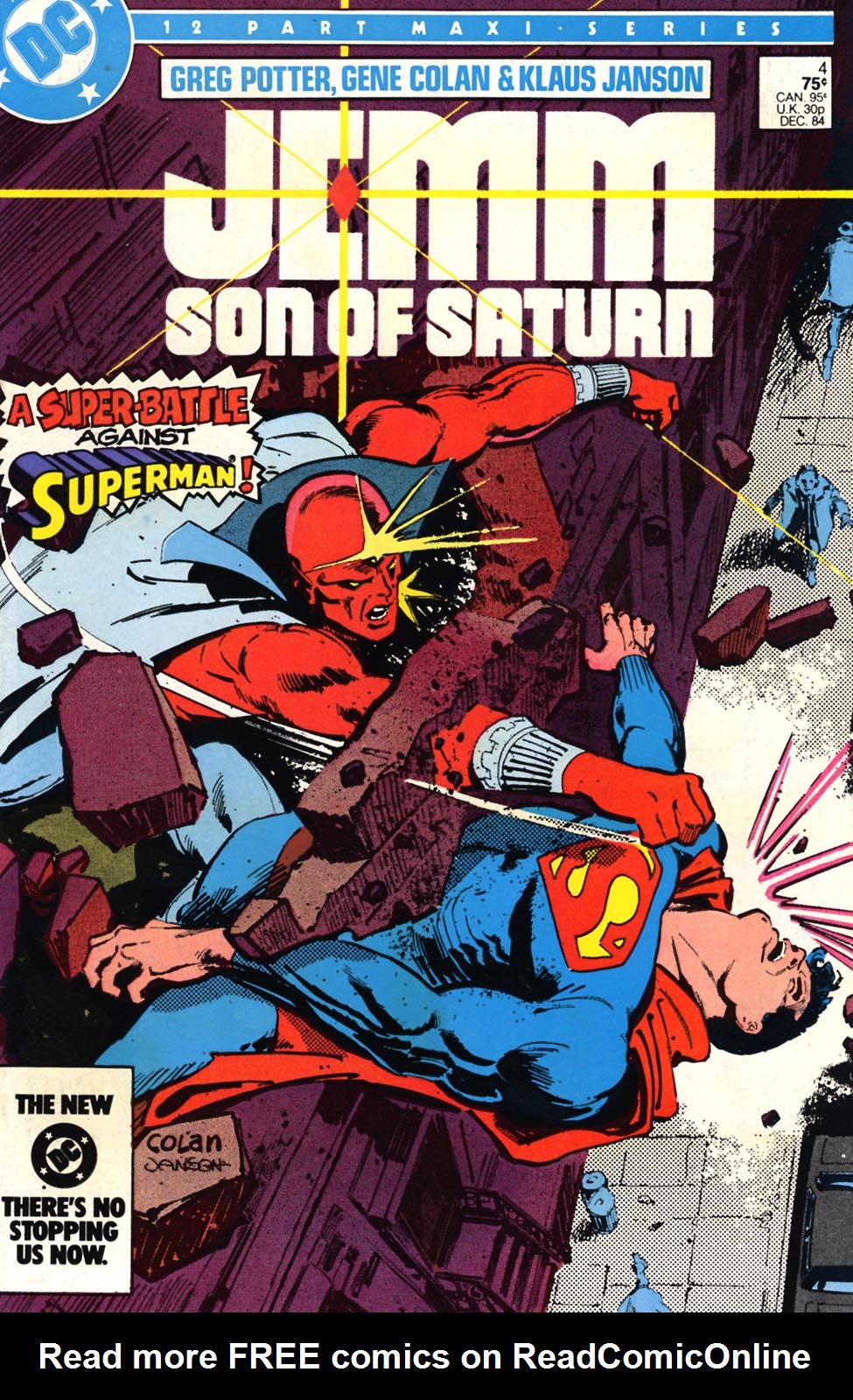 Read online Jemm, Son of Saturn comic -  Issue #4 - 1
