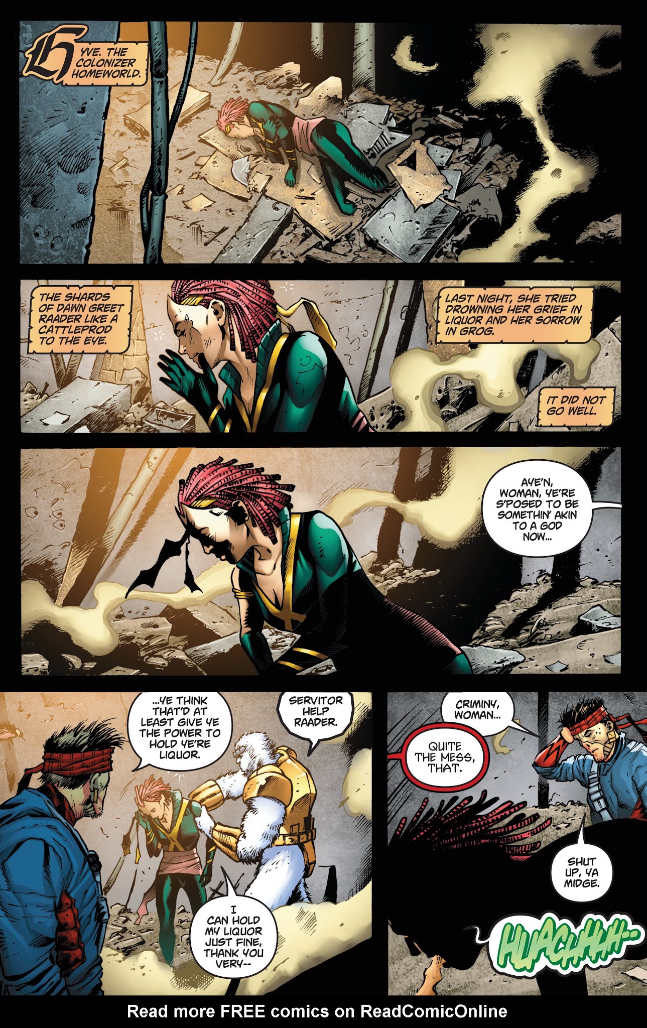 Read online Swashbucklers: The Saga Continues comic -  Issue #3 - 4