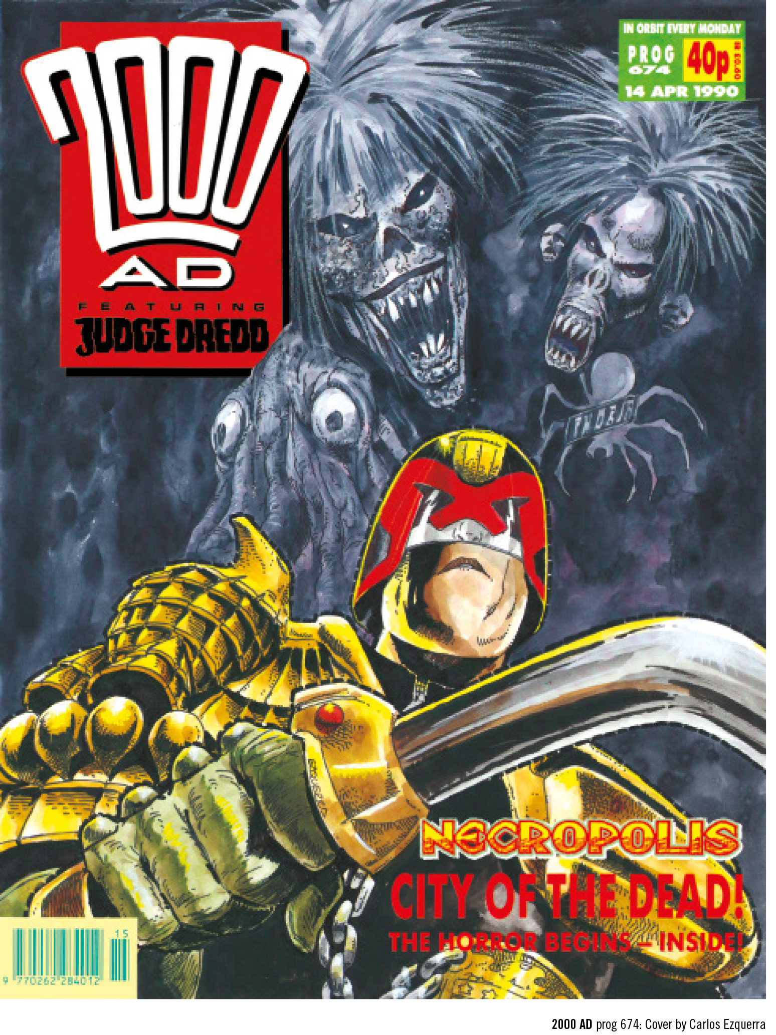 Read online Essential Judge Dredd: Necropolis comic -  Issue # TPB (Part 1) - 42