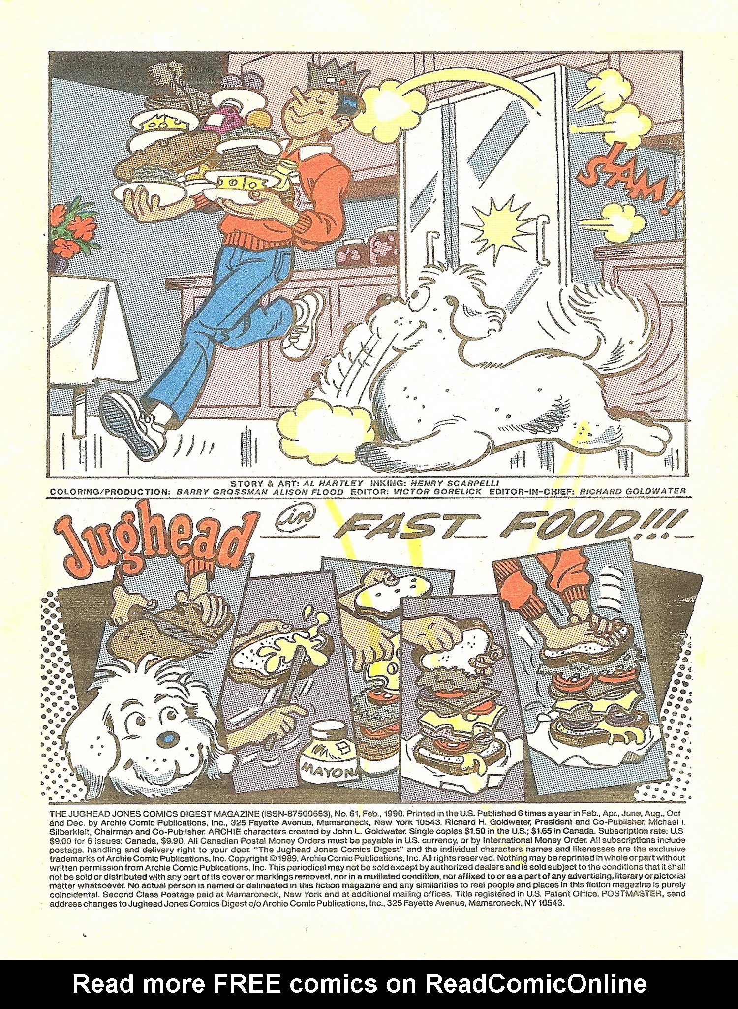 Read online Jughead Jones Comics Digest comic -  Issue #61 - 3