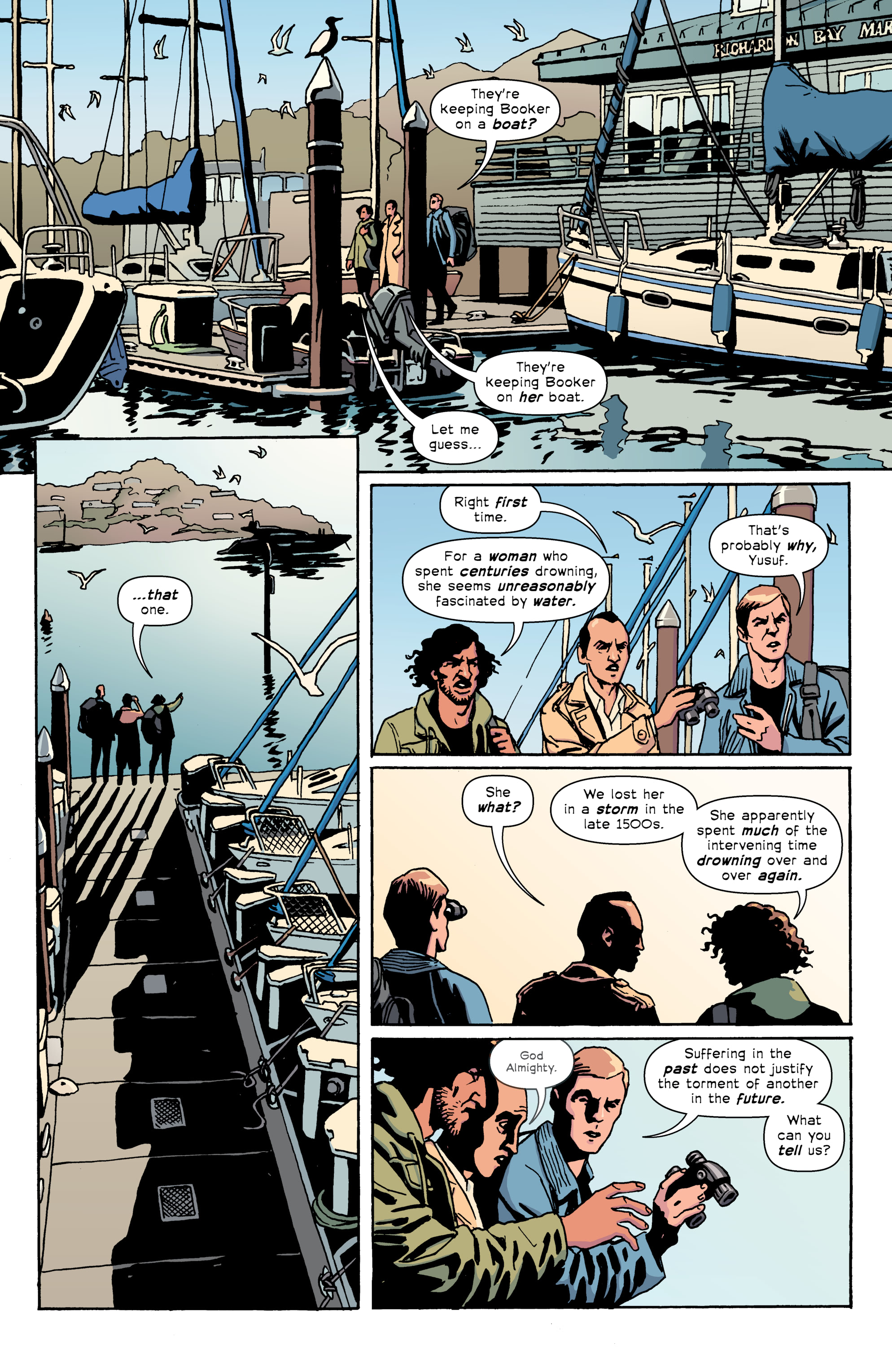 Read online The Old Guard: Force Multiplied comic -  Issue #5 - 9