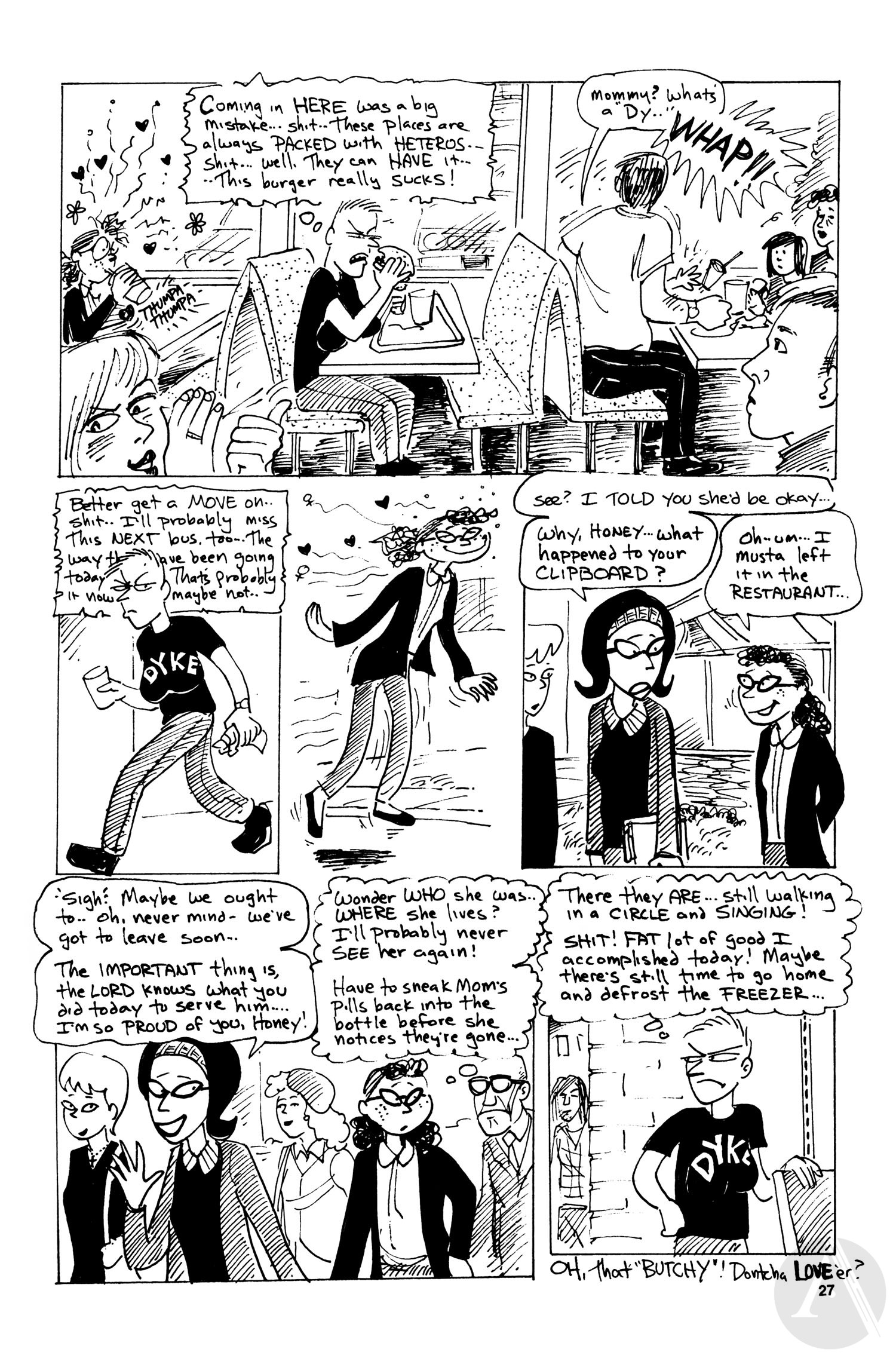 Read online Bitchy Butch: World's Angriest Dyke comic -  Issue # TPB - 33
