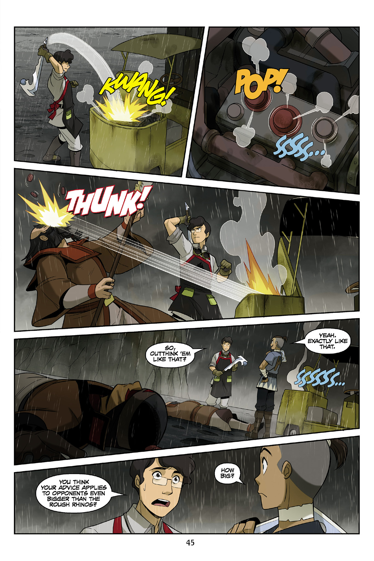 Read online Nickelodeon Avatar: The Last Airbender - The Rift comic -  Issue # Part 3 - 46