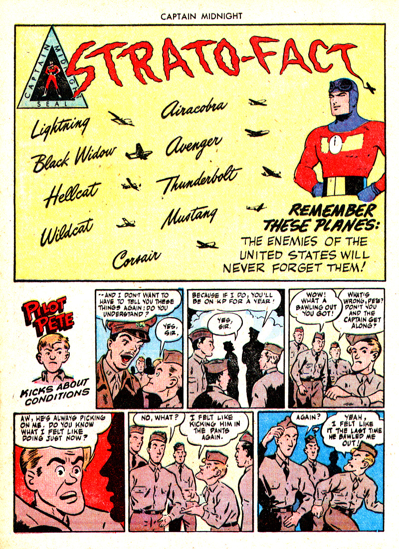 Read online Captain Midnight (1942) comic -  Issue #38 - 11