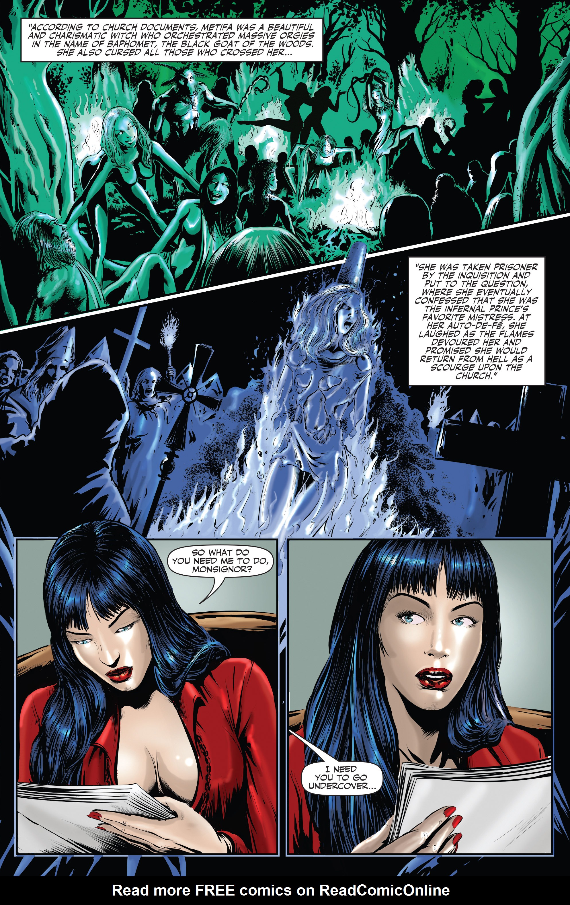 Read online Vampirella: Prelude to Shadows comic -  Issue # Full - 16