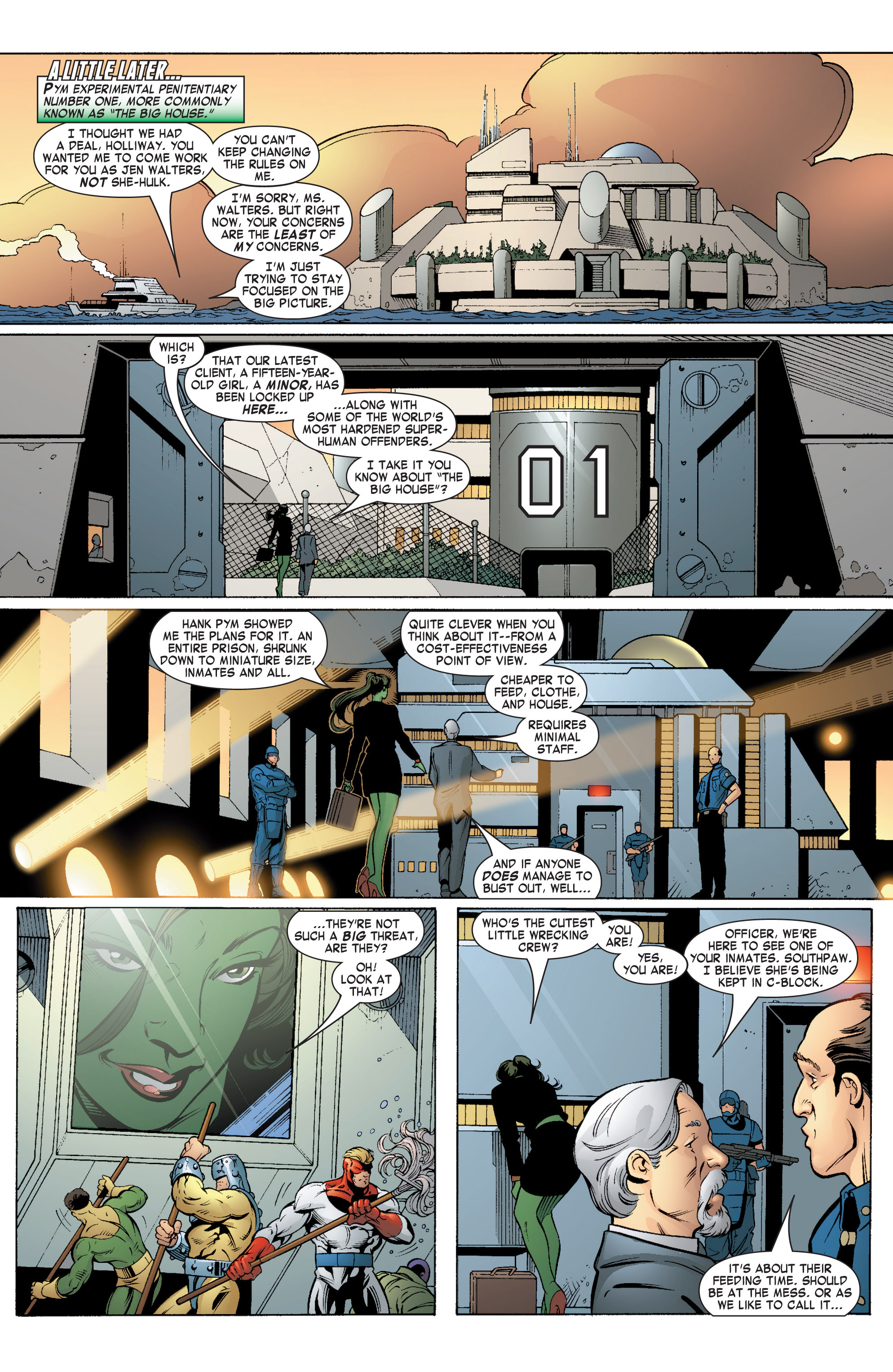 Read online She-Hulk (2004) comic -  Issue #5 - 14