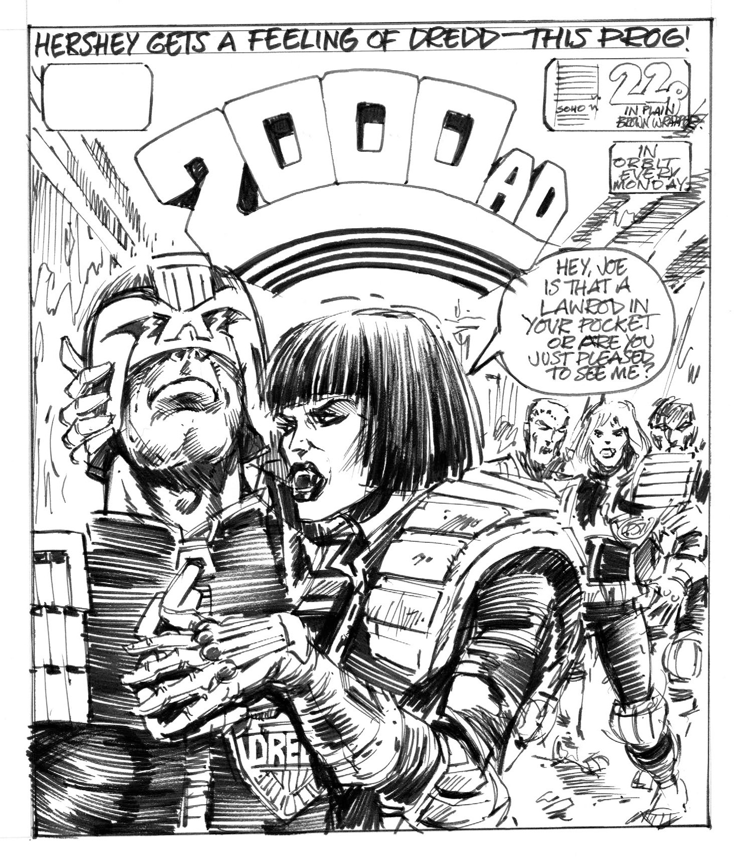 Read online Judge Dredd Megazine (Vol. 5) comic -  Issue #448 - 110