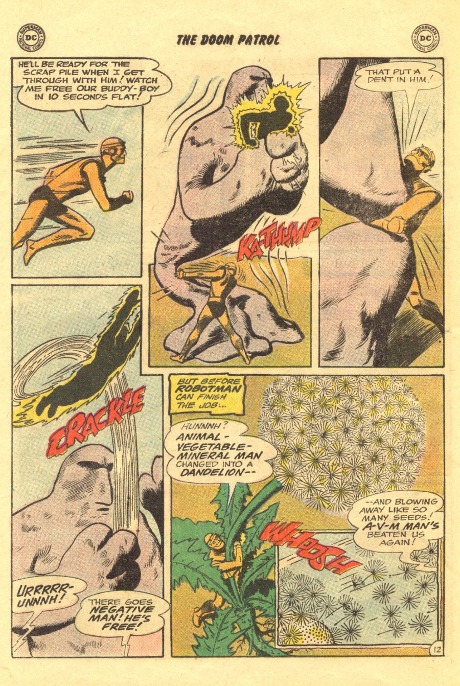 Read online Doom Patrol (1964) comic -  Issue #89 - 16