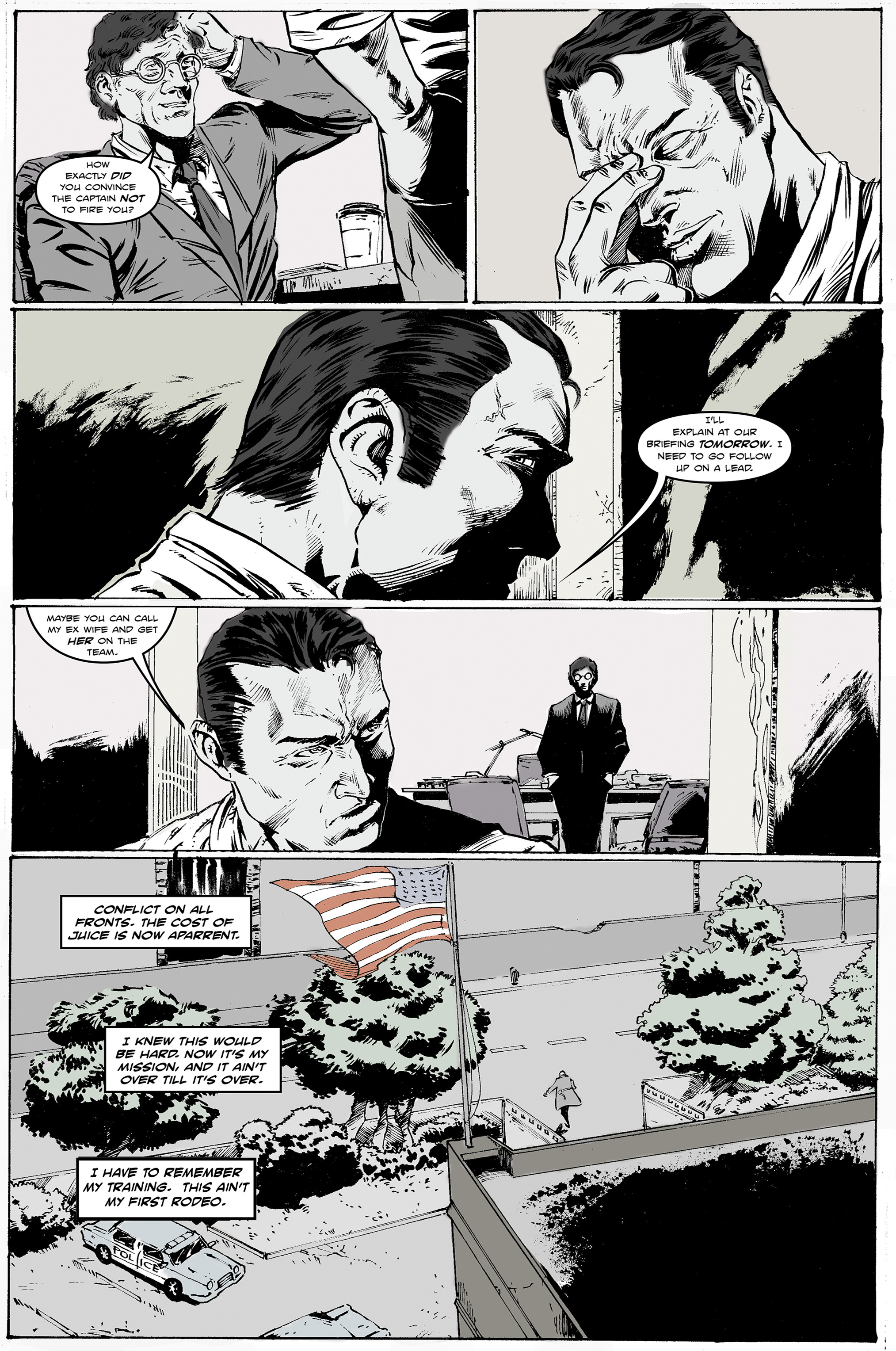 Read online Moros: A Hard Boiled Hero comic -  Issue #2 - 11