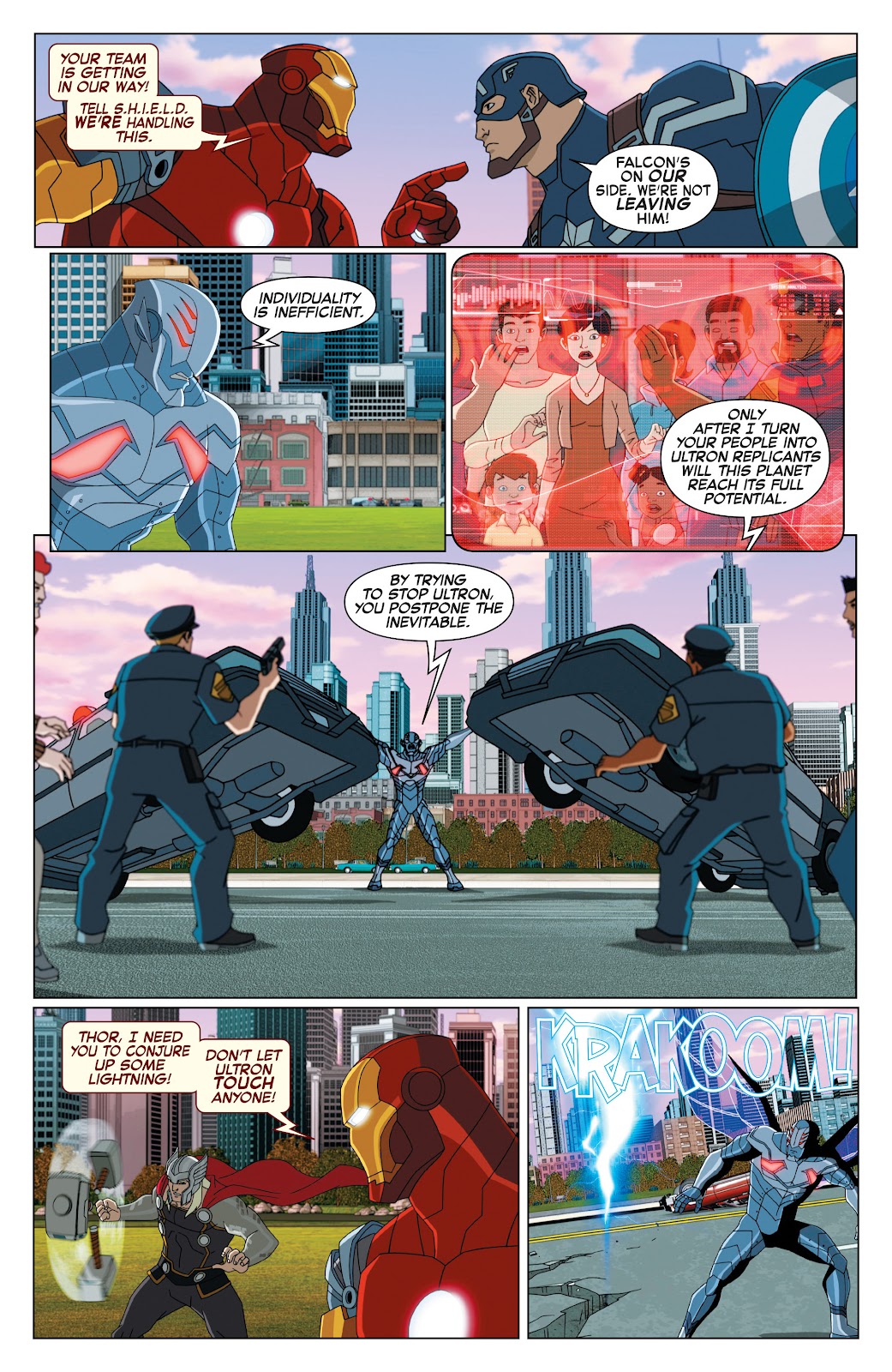 Marvel Universe Avengers Assemble: Civil War issue 4 - Page 6