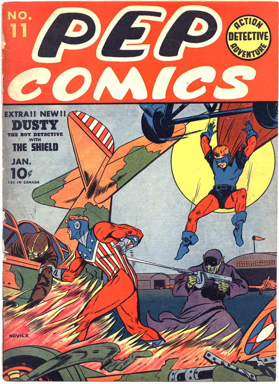 Read online Pep Comics comic -  Issue #11 - 1