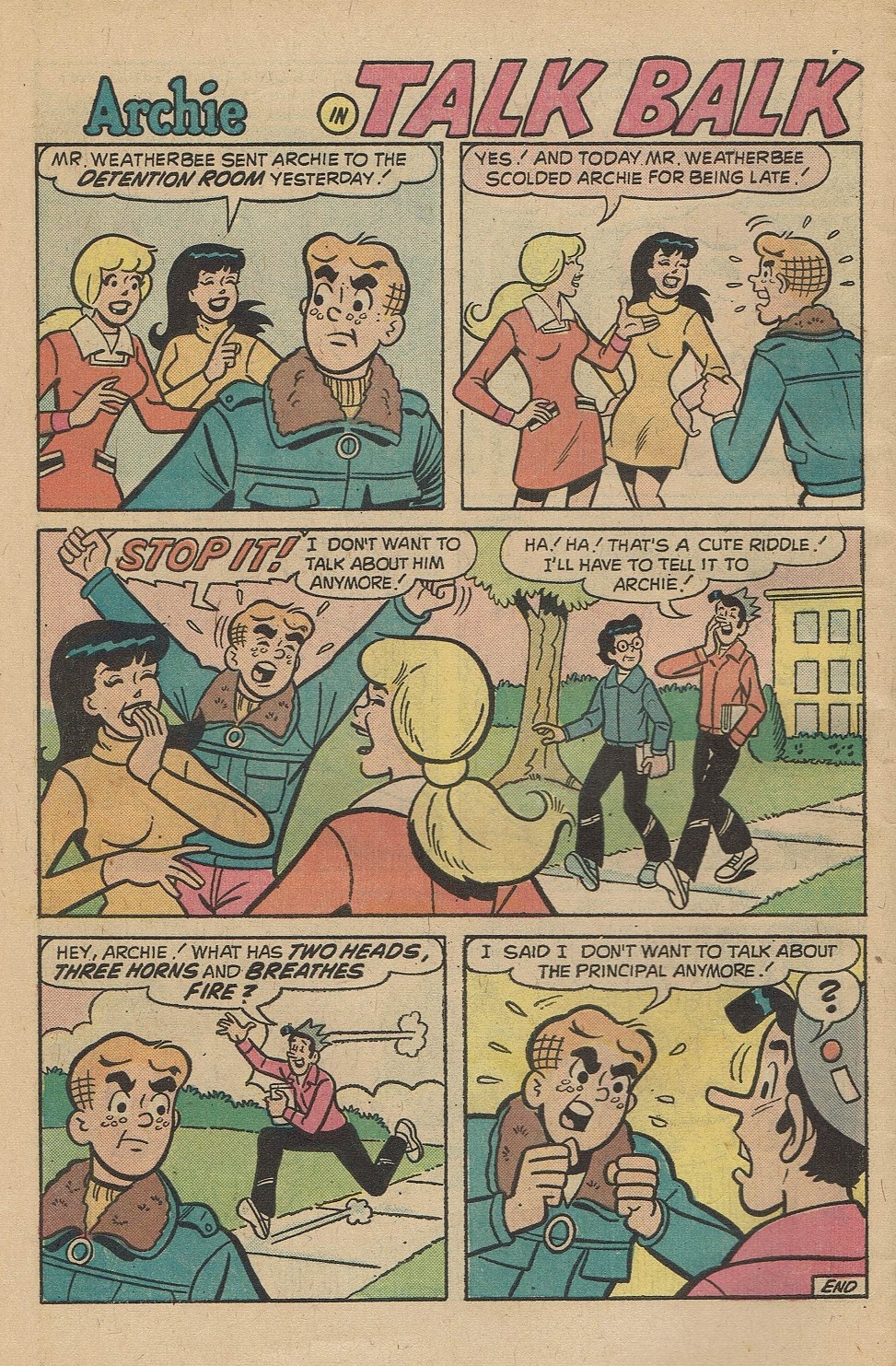 Read online Archie's Joke Book Magazine comic -  Issue #204 - 6