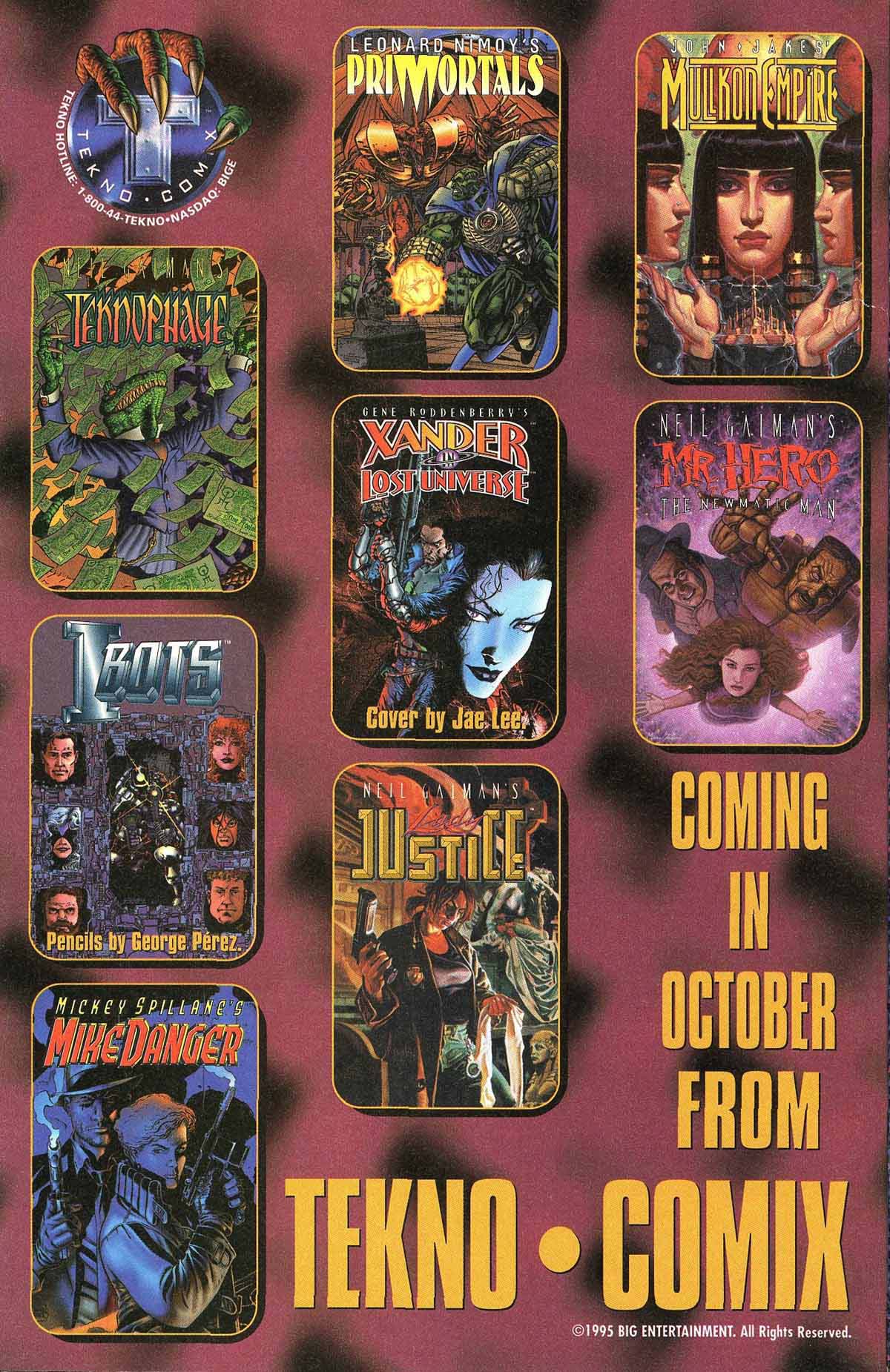 Read online Leonard Nimoy's Primortals (1995) comic -  Issue #12 - 30