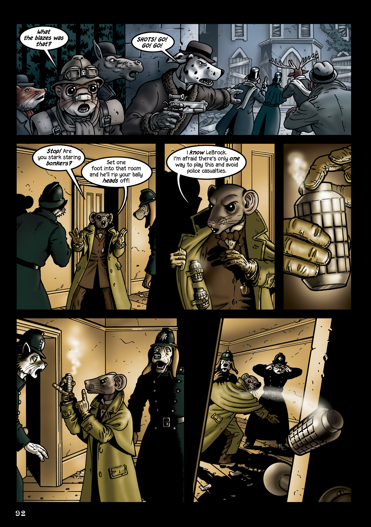 Read online Grandville Force Majeur comic -  Issue # TPB (Part 1) - 94