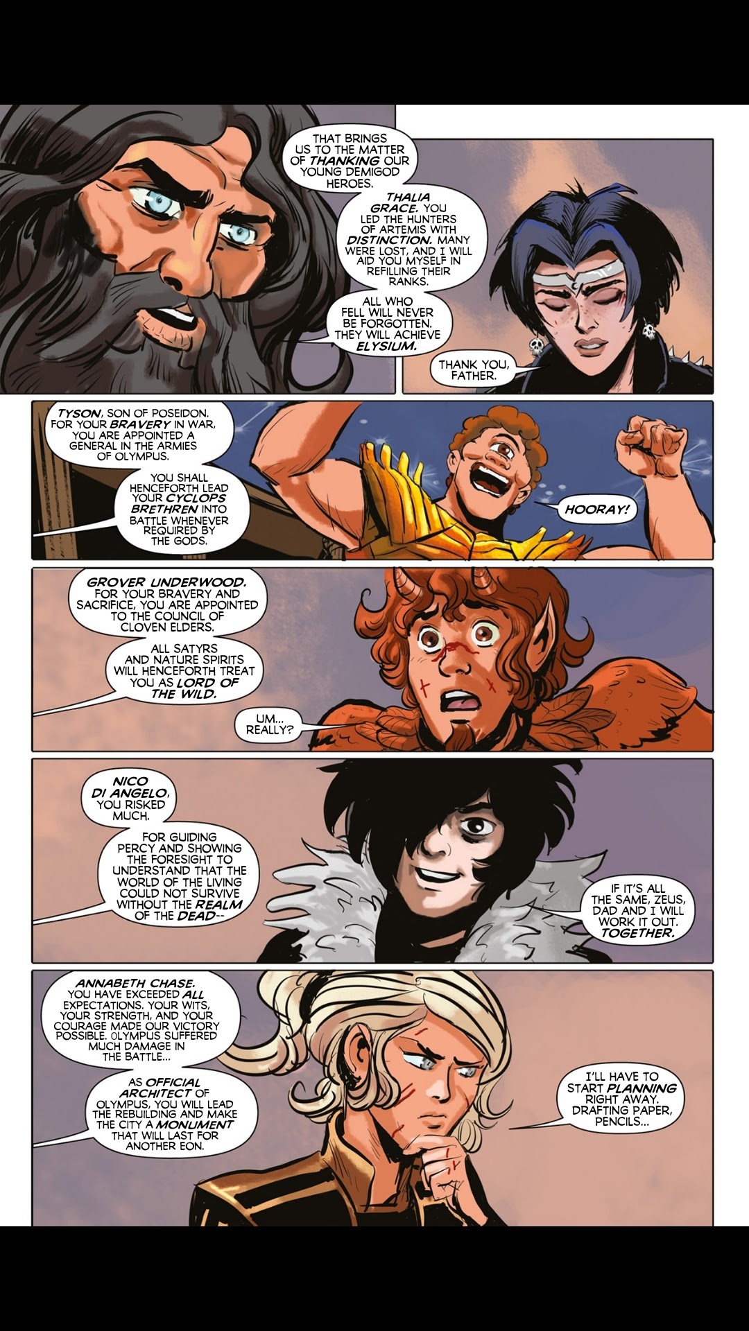 Read online Percy Jackson and the Olympians comic -  Issue # TPB 5 - 123