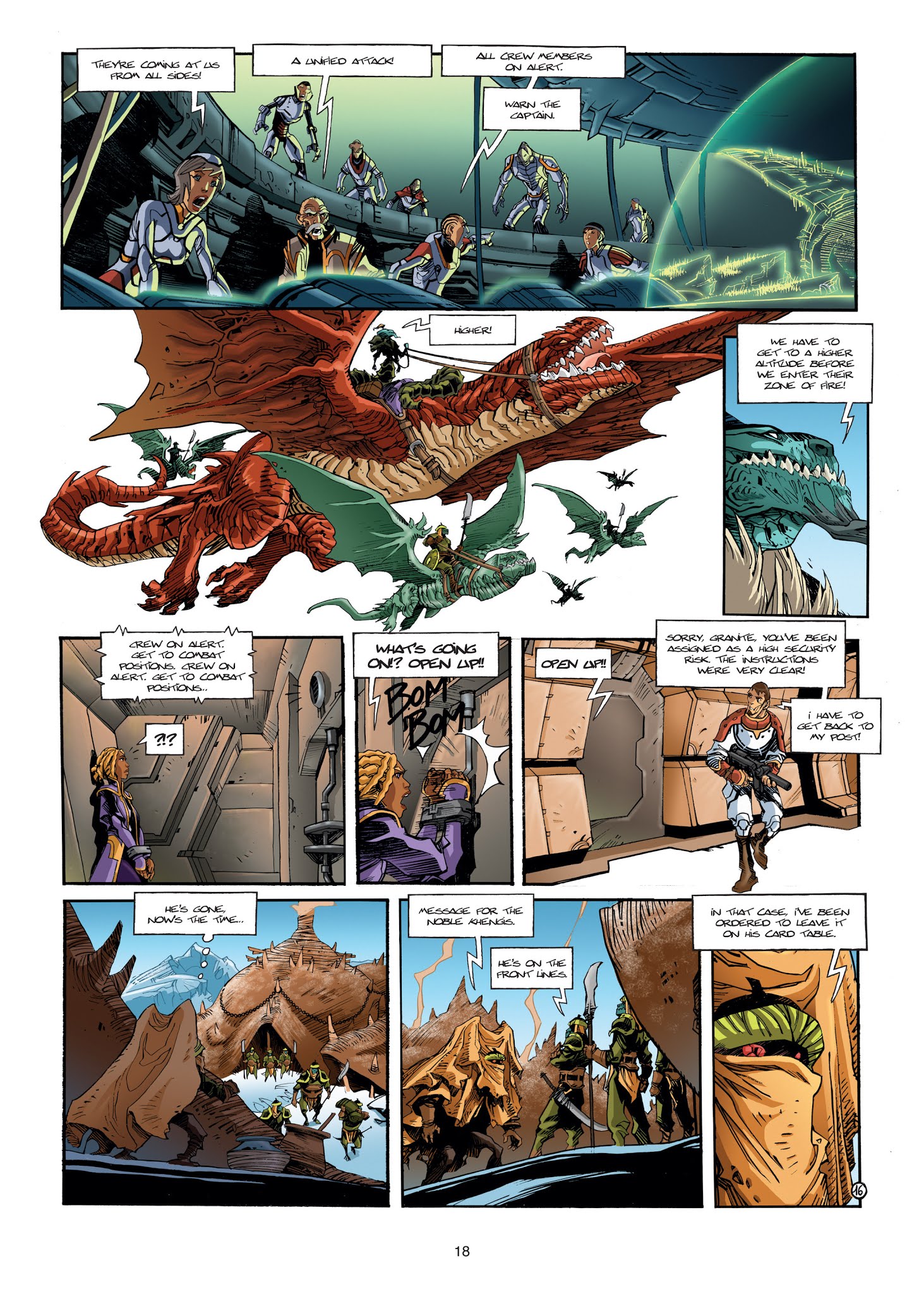 Read online Ythaq comic -  Issue #5 - 18