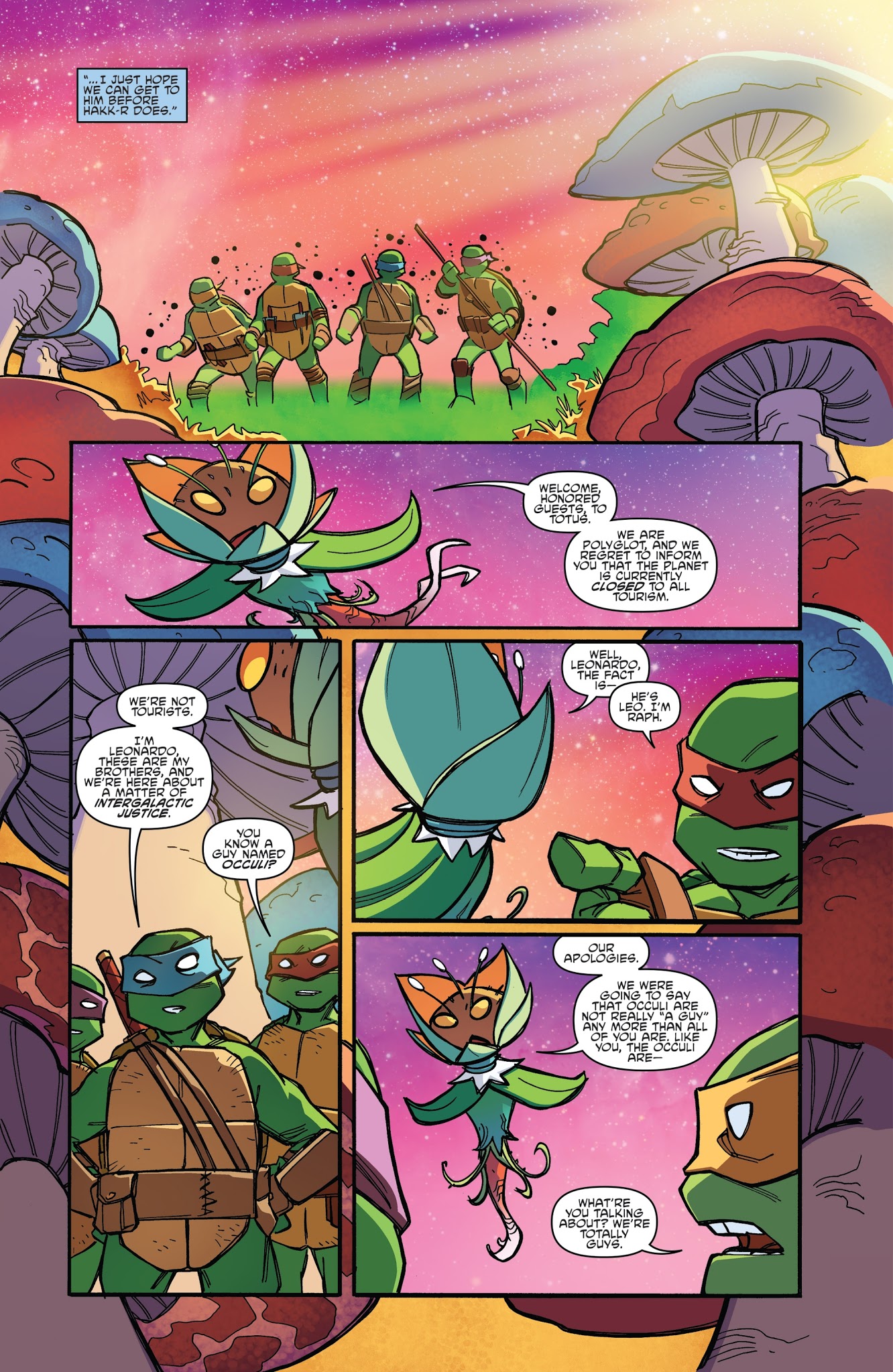 Read online Teenage Mutant Ninja Turtles: Dimension X comic -  Issue #5 - 8