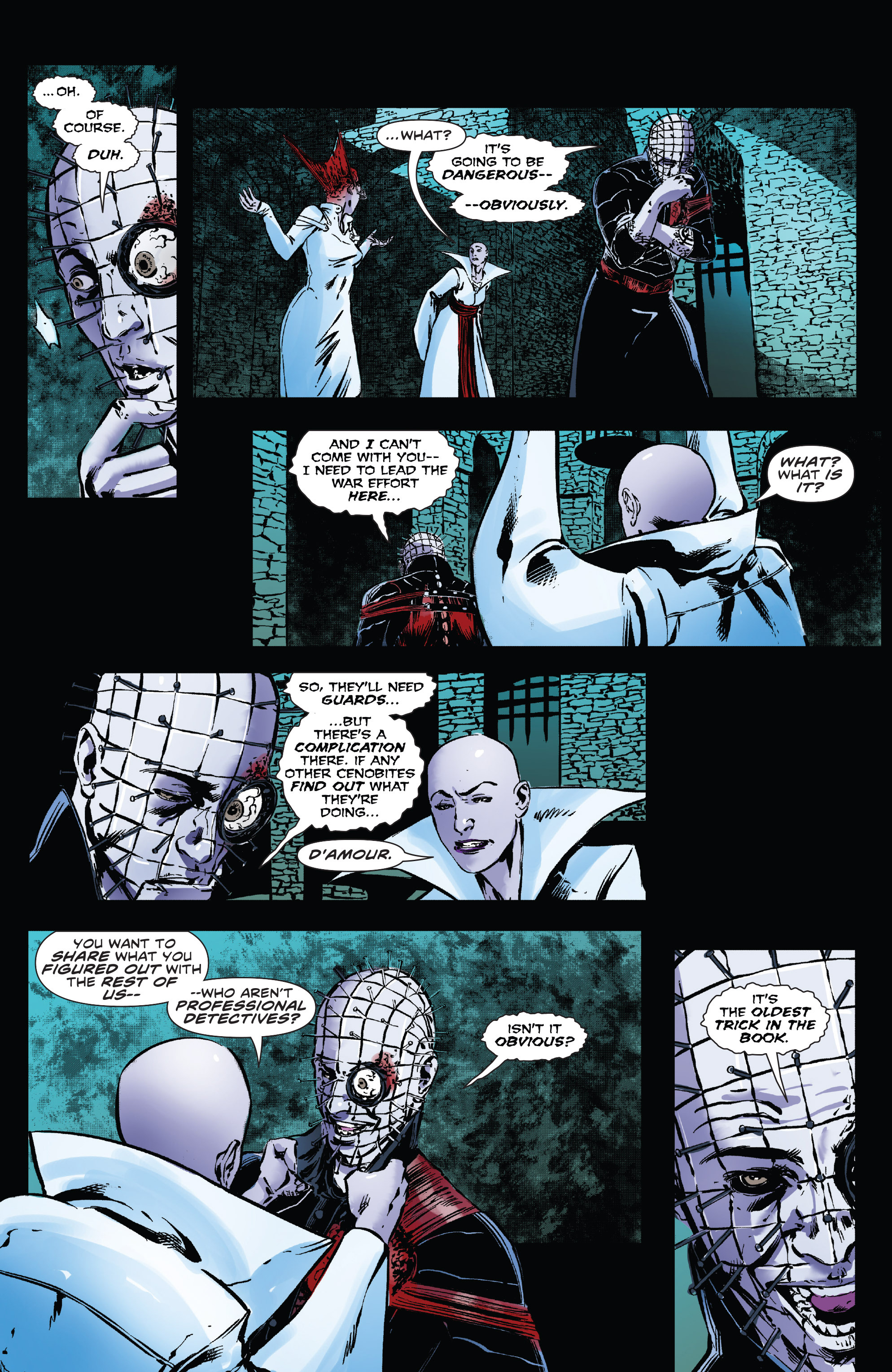 Read online Clive Barker's Hellraiser: The Dark Watch comic -  Issue # TPB 3 - 111