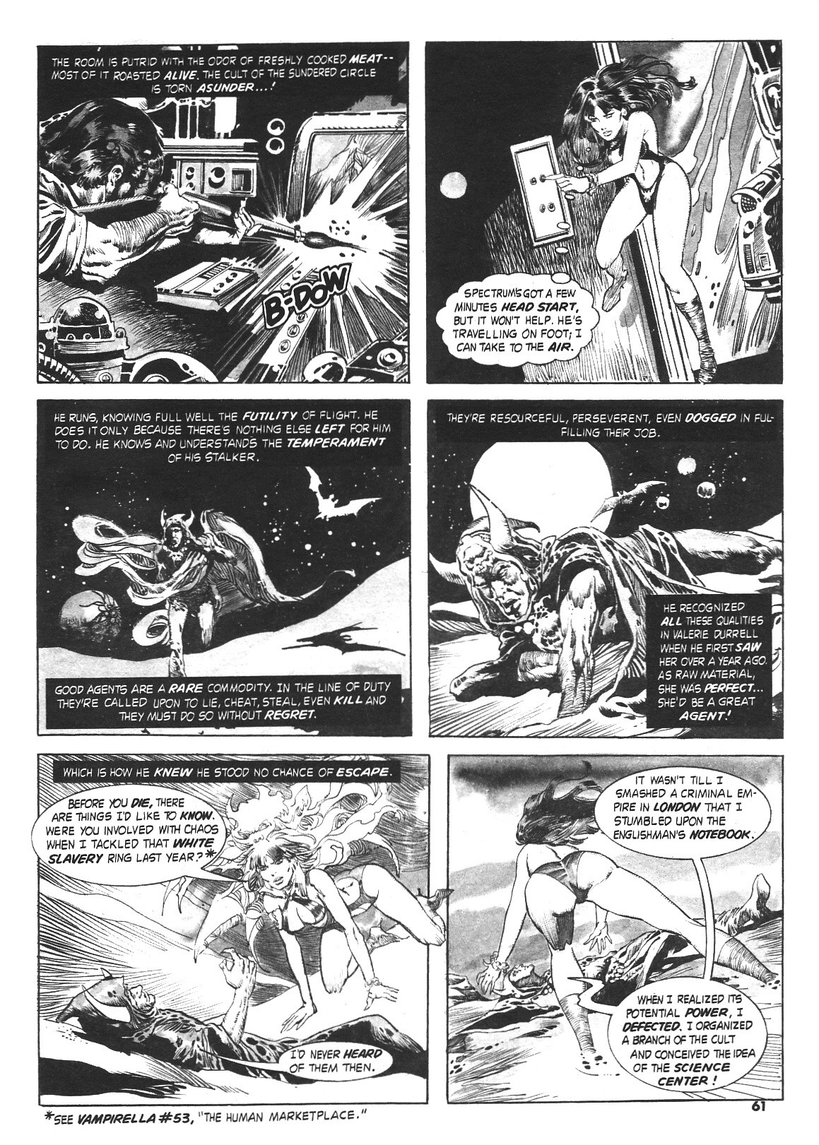 Read online Vampirella (1969) comic -  Issue #64 - 61
