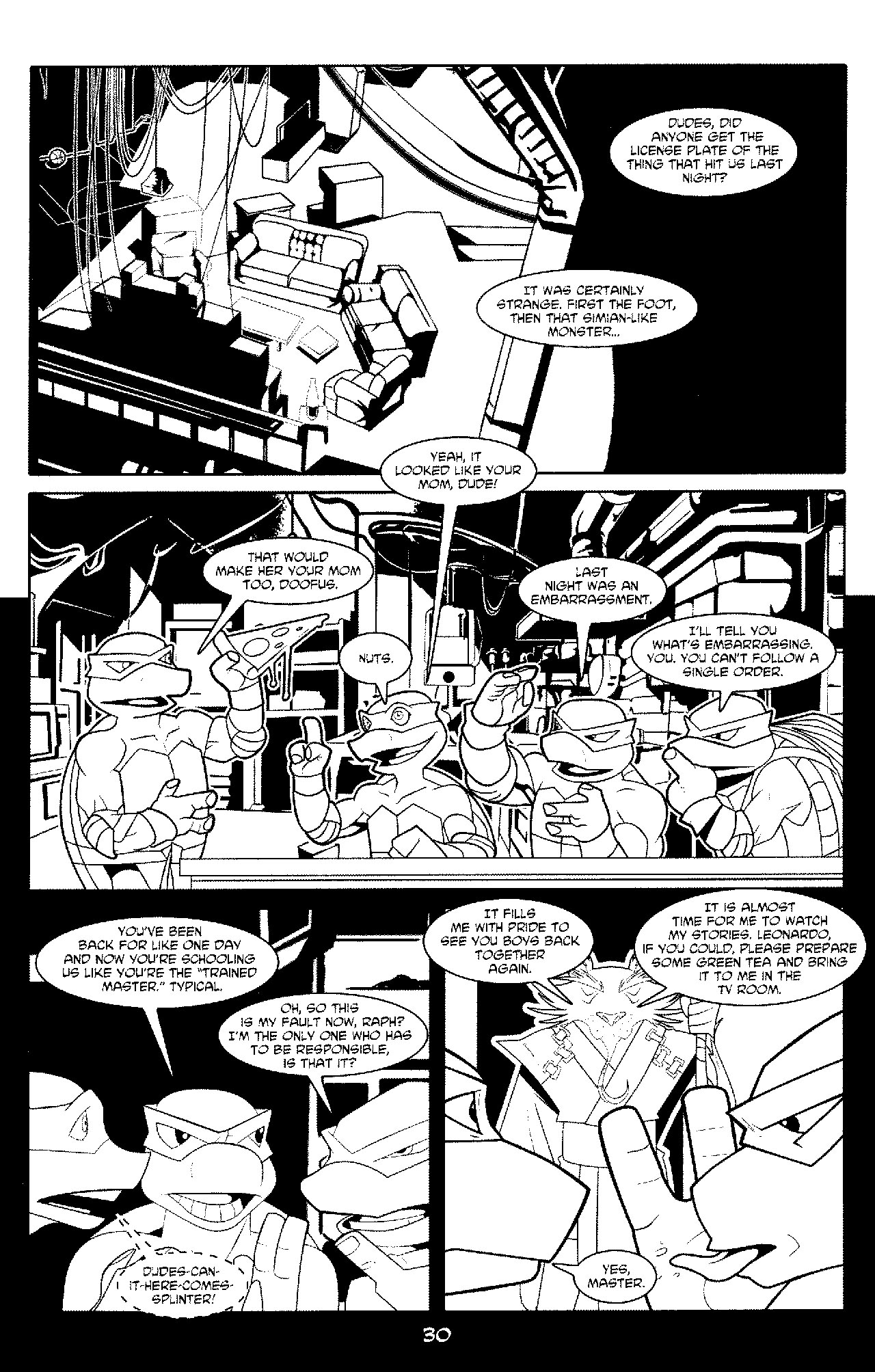 Read online TMNT: The Official Movie Adaptation comic -  Issue # Full - 32