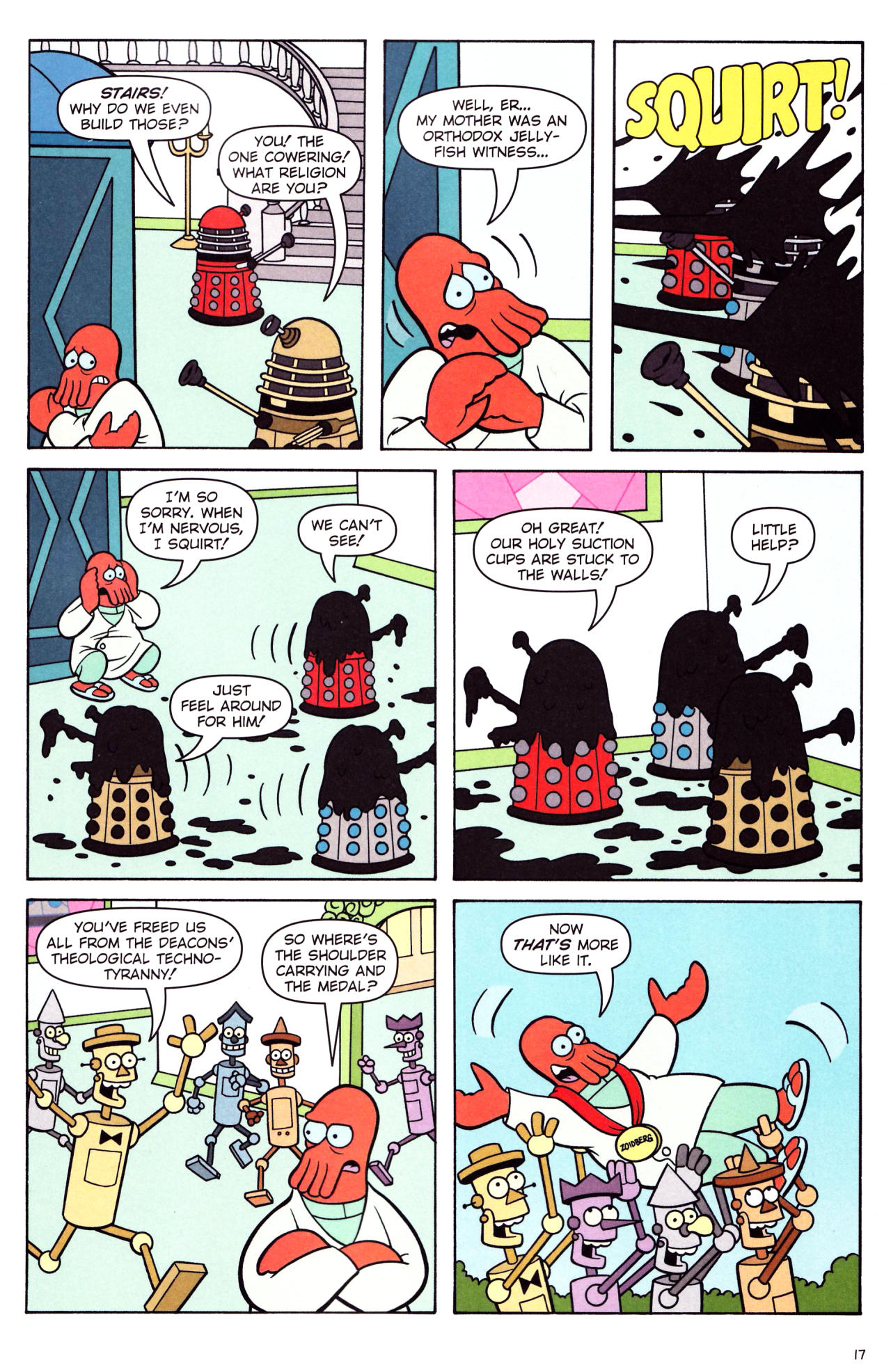 Read online Futurama Comics comic -  Issue #32 - 14