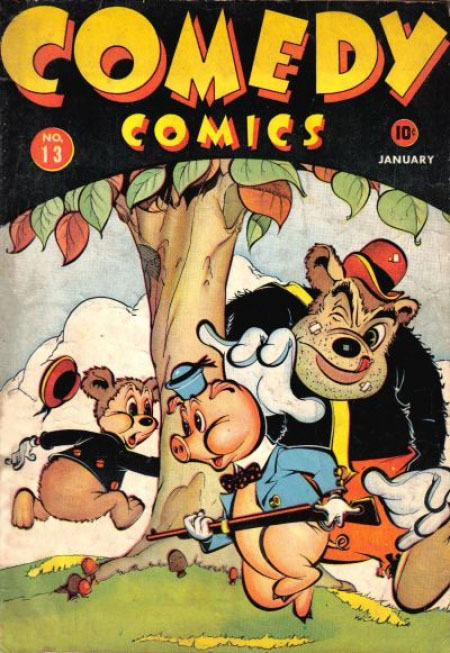 Read online Comedy Comics (1942) comic -  Issue #13 - 1