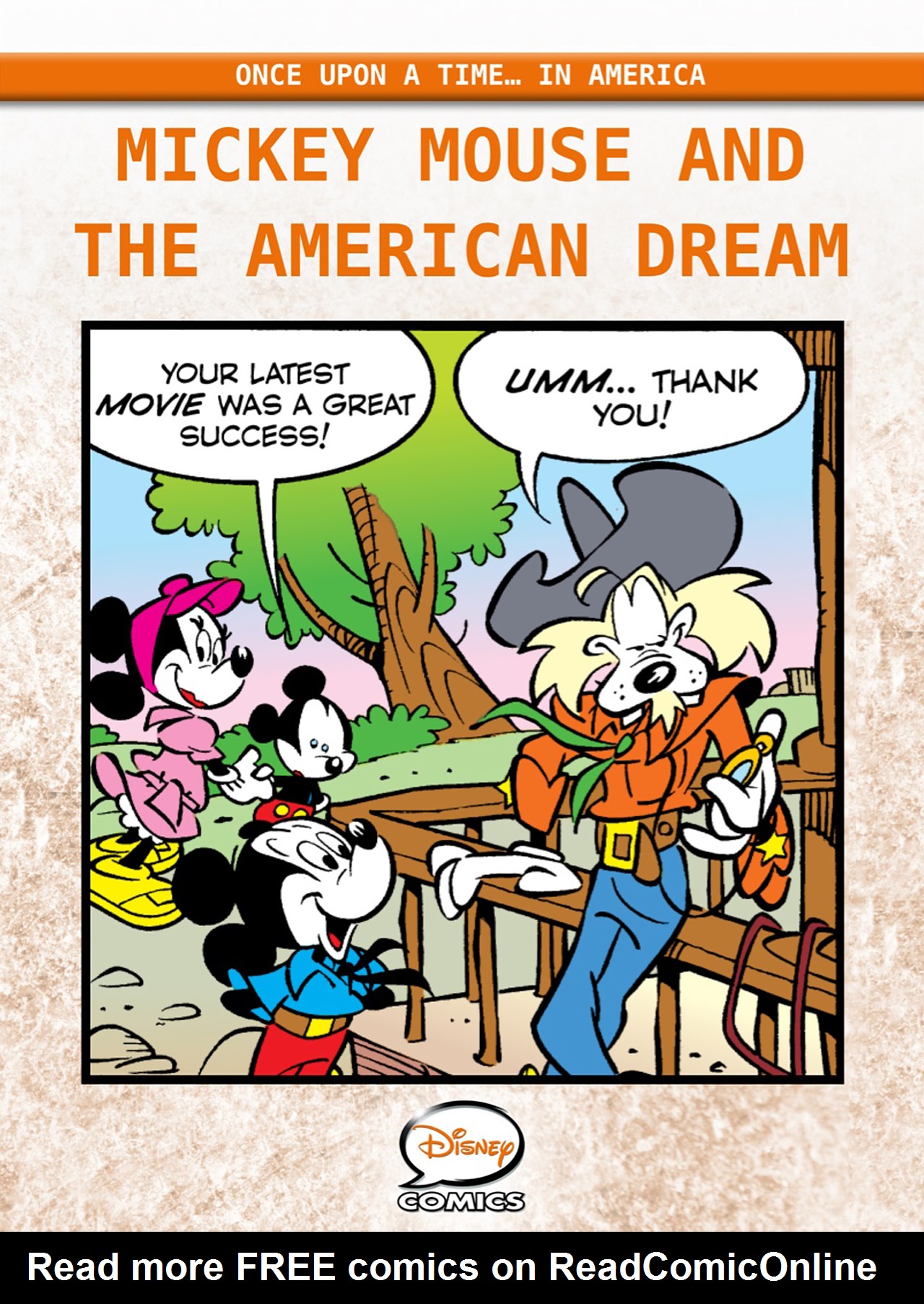 Read online Once Upon a Time... in America comic -  Issue #13 - 1