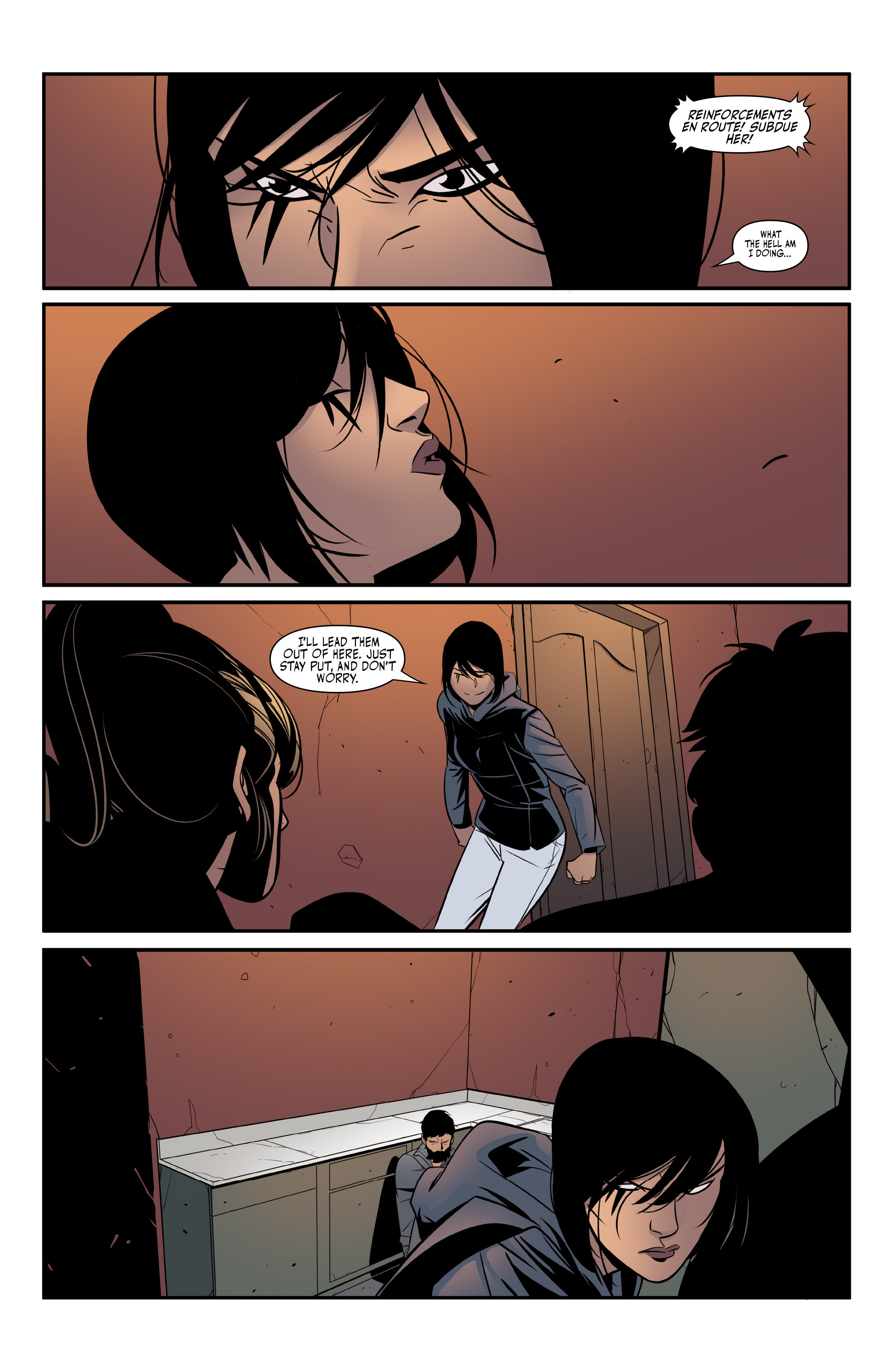 Read online Mirror's Edge: Exordium comic -  Issue #6 - 16