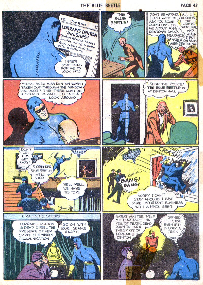 Read online The Blue Beetle comic -  Issue #4 - 44