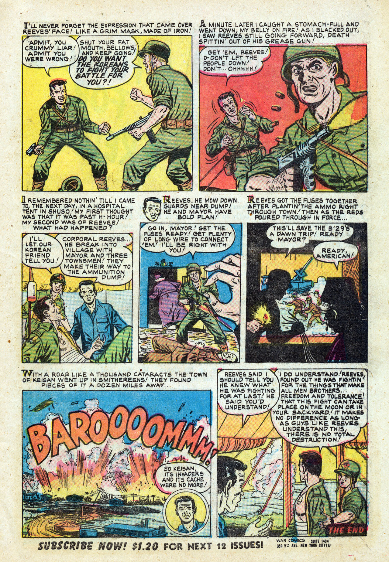 Read online War Comics comic -  Issue #5 - 9