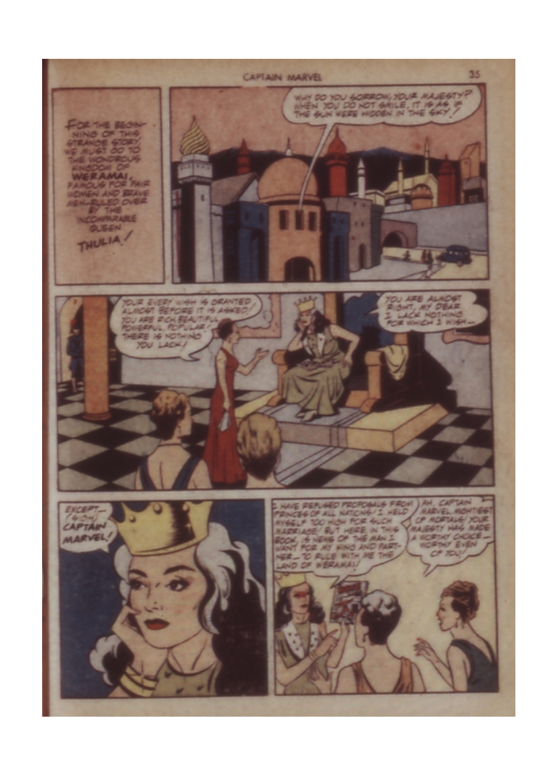 Read online Captain Marvel Adventures comic -  Issue #11 - 35