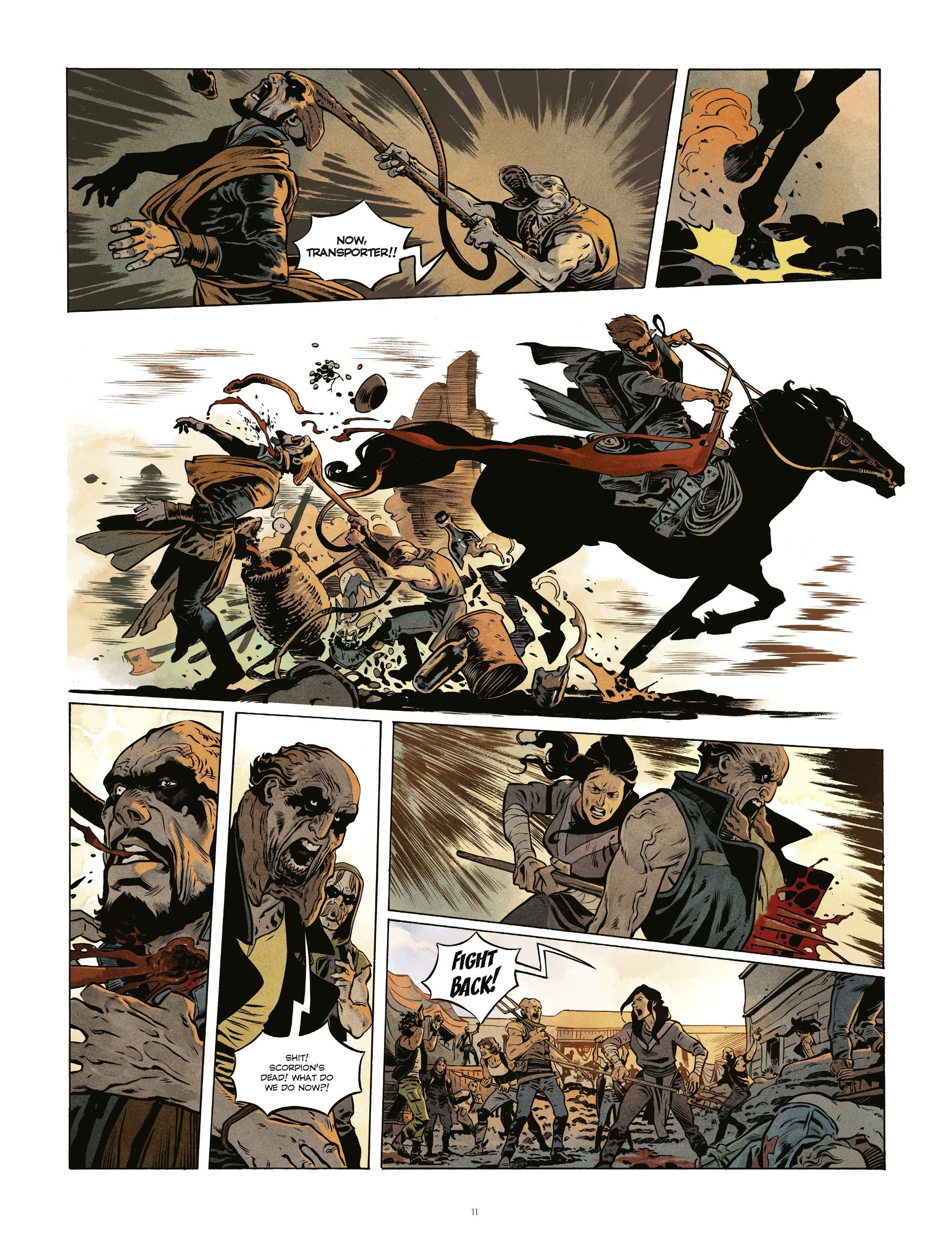 Read online The Transporter comic -  Issue #2 - 11