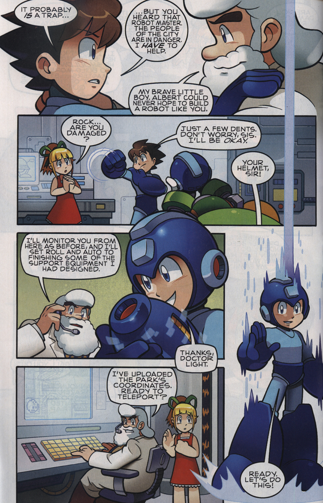 Read online Mega Man comic -  Issue #9 - 12