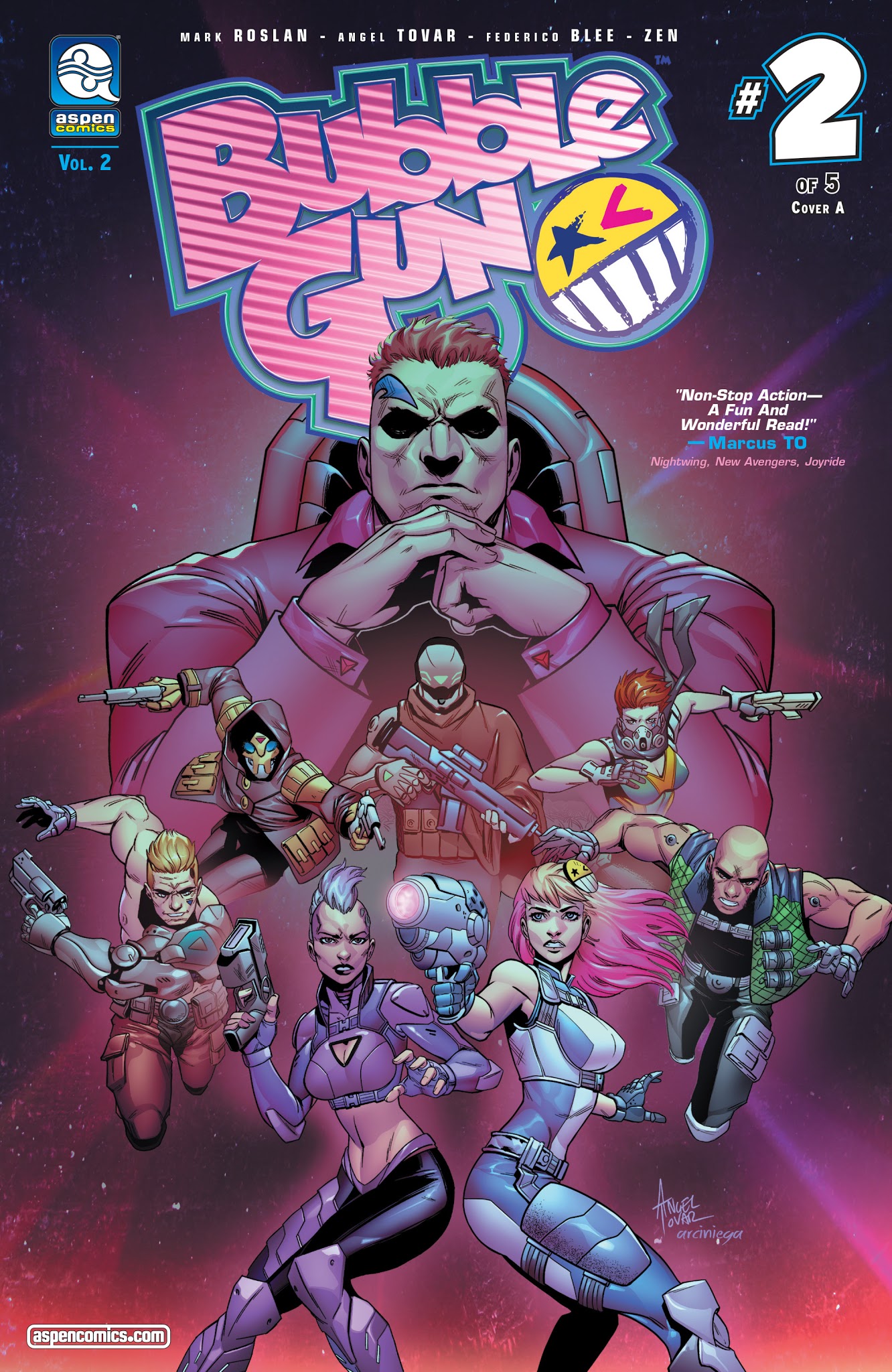 Read online BubbleGun (2017) comic -  Issue #2 - 1