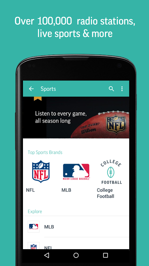 TuneIn Radio Pro - Live Radio | Screenshot