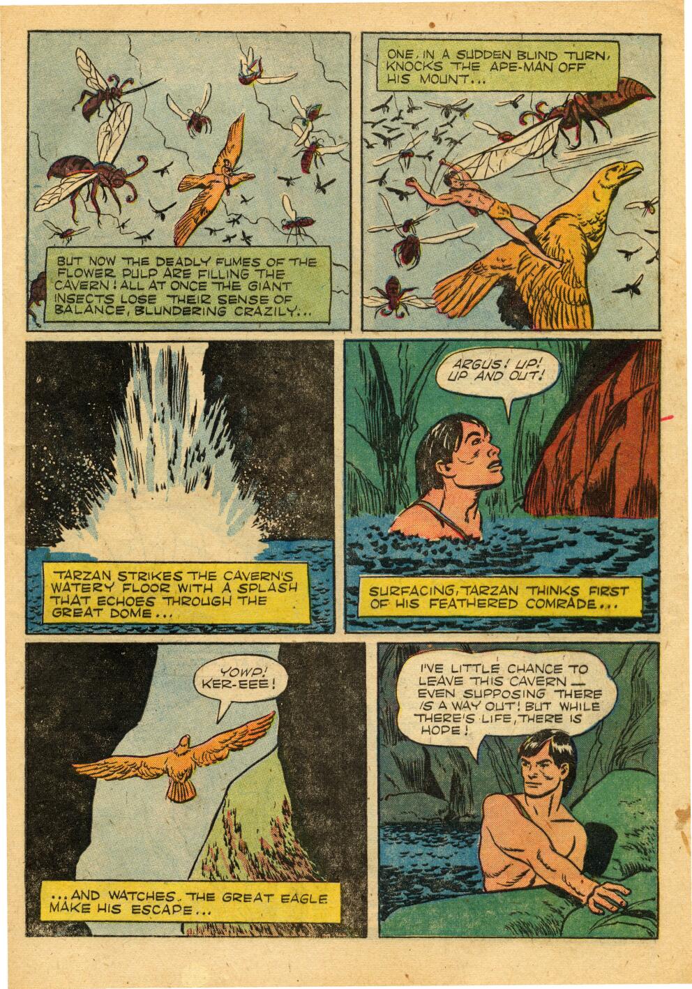 Read online Tarzan (1948) comic -  Issue #48 - 37