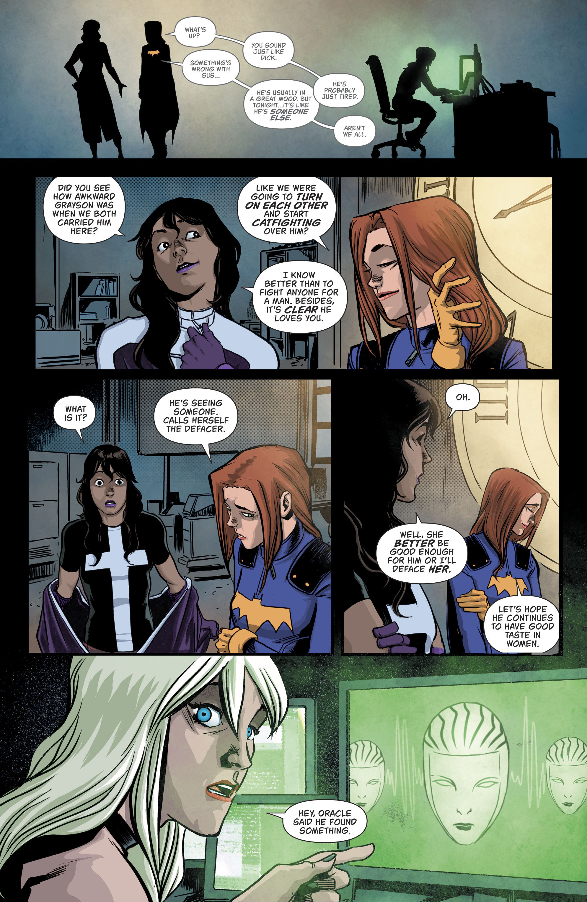 Read online Batgirl and the Birds of Prey comic -  Issue #8 - 16
