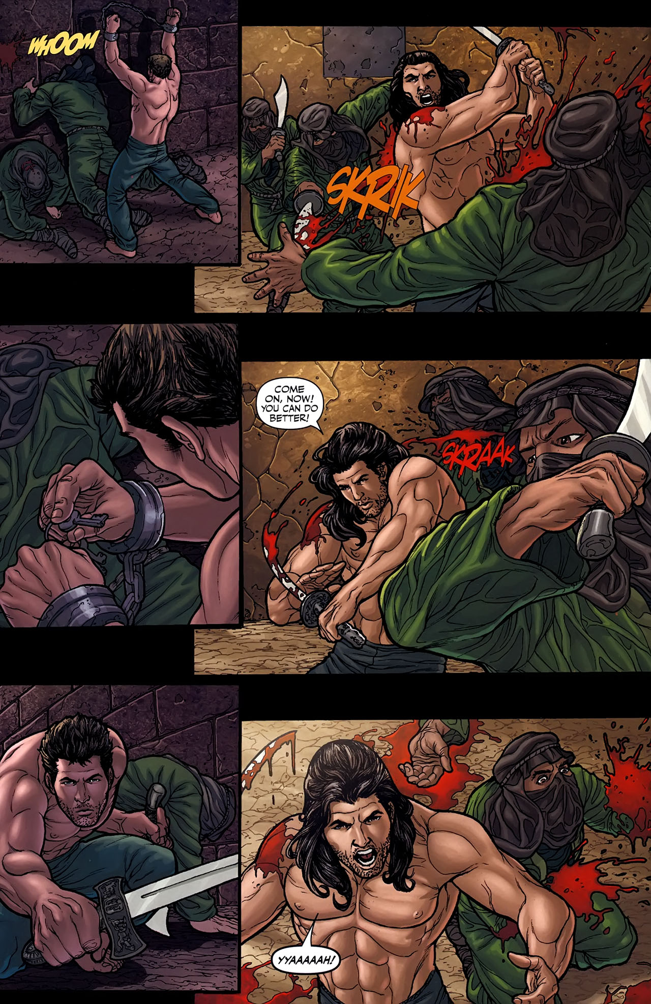 Read online Highlander comic -  Issue #11 - 14