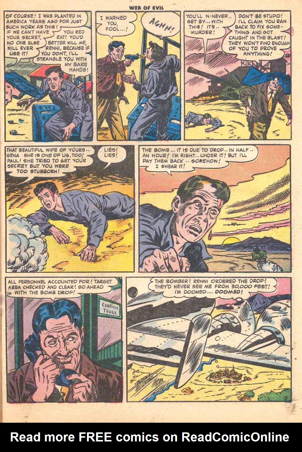Read online Web of Evil comic -  Issue #8 - 5