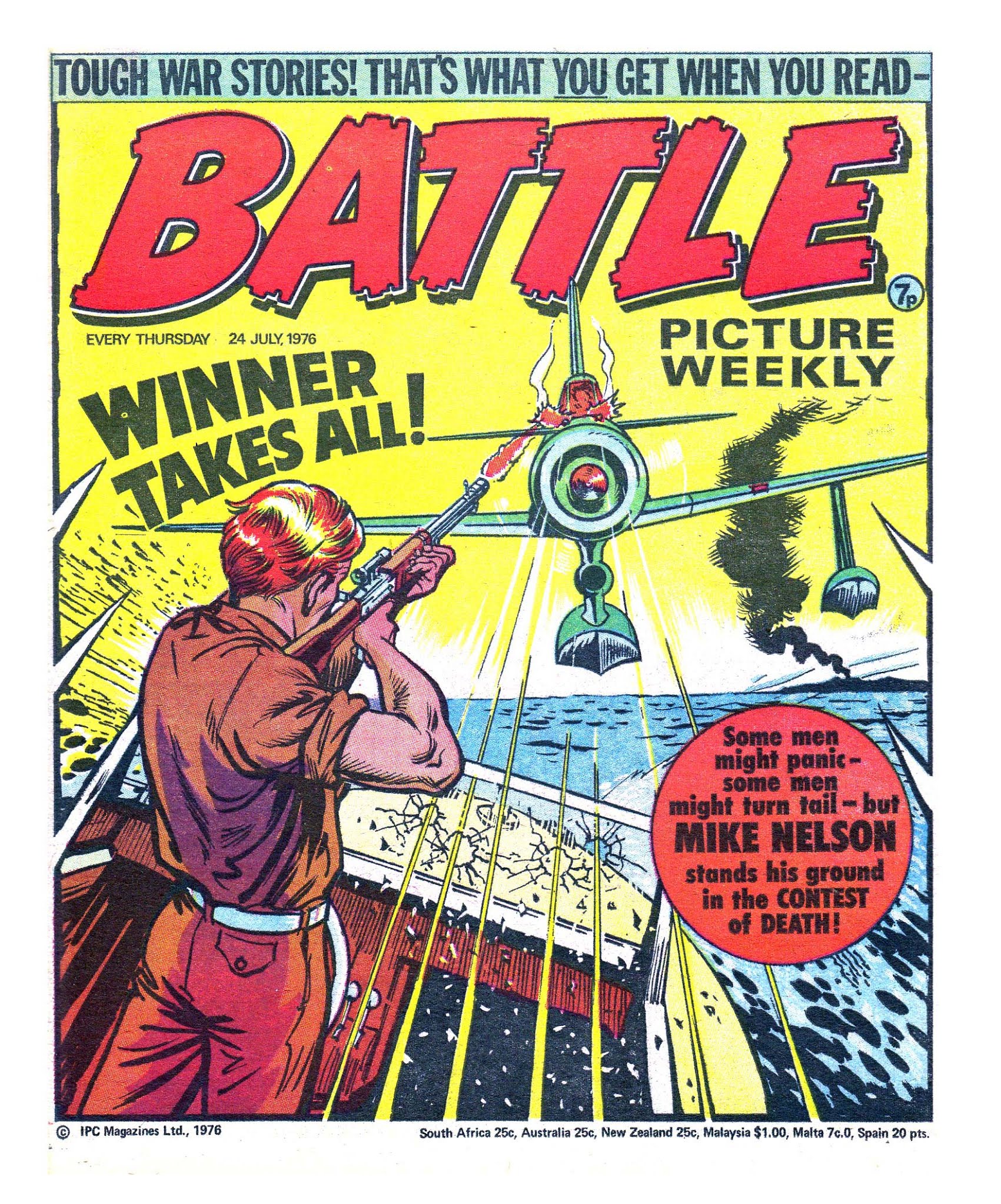 Read online Battle Picture Weekly comic -  Issue #73 - 1