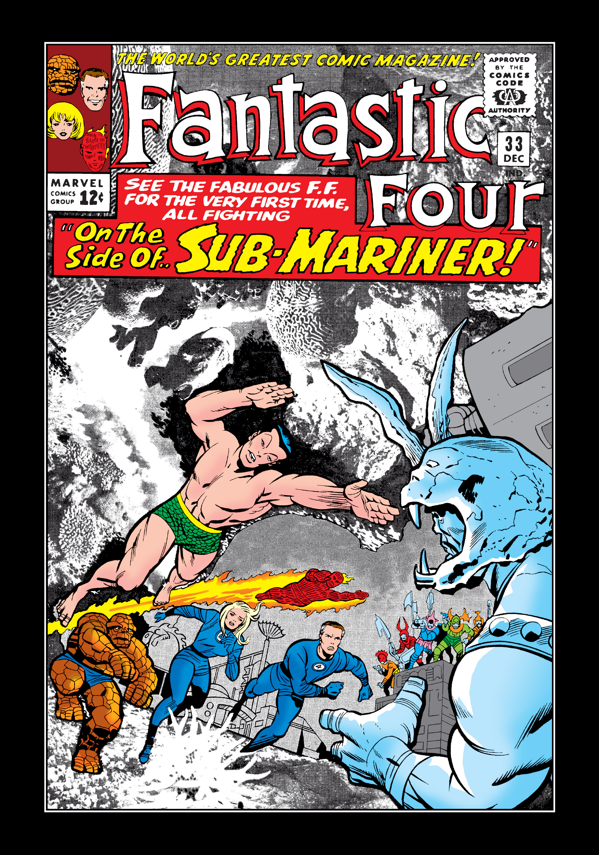 Read online Marvel Masterworks: The Fantastic Four comic -  Issue # TPB 4 (Part 1) - 100