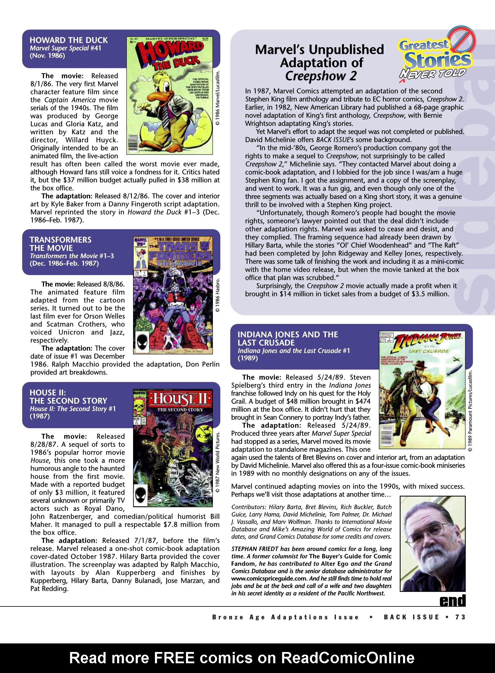 Read online Back Issue comic -  Issue #89 - 73