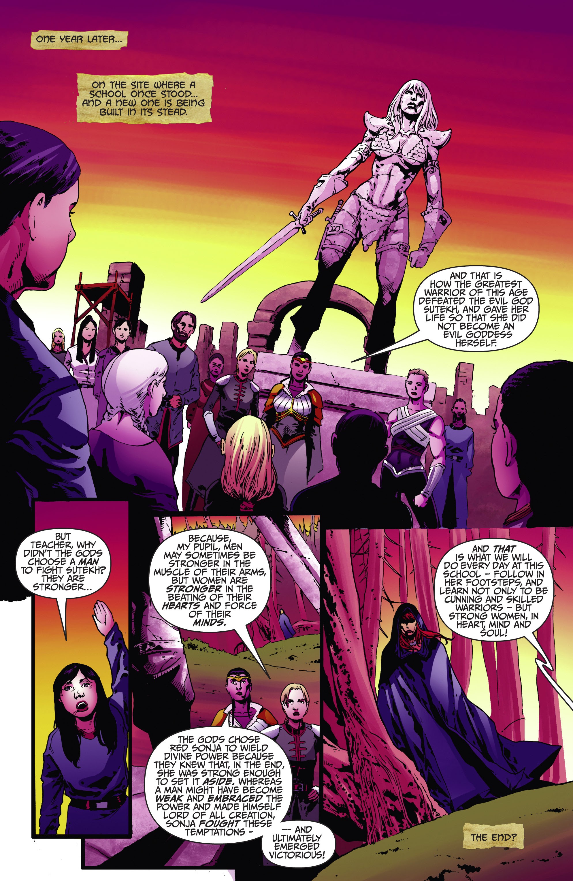Read online Red Sonja: Vulture's Circle comic -  Issue #5 - 25