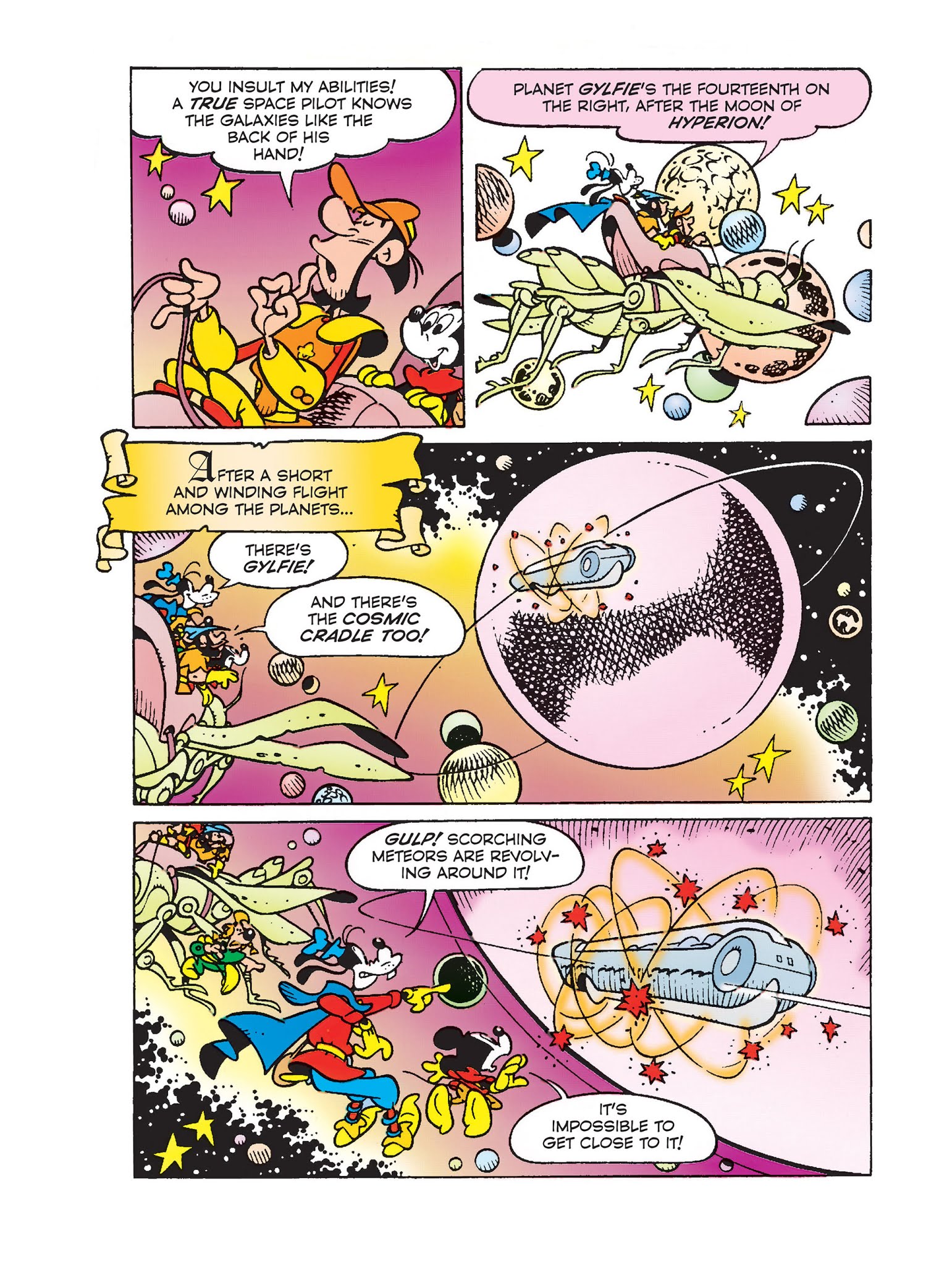 Read online Mickey Mouse and the Sleeping Beauty in the Stars comic -  Issue #2 - 14